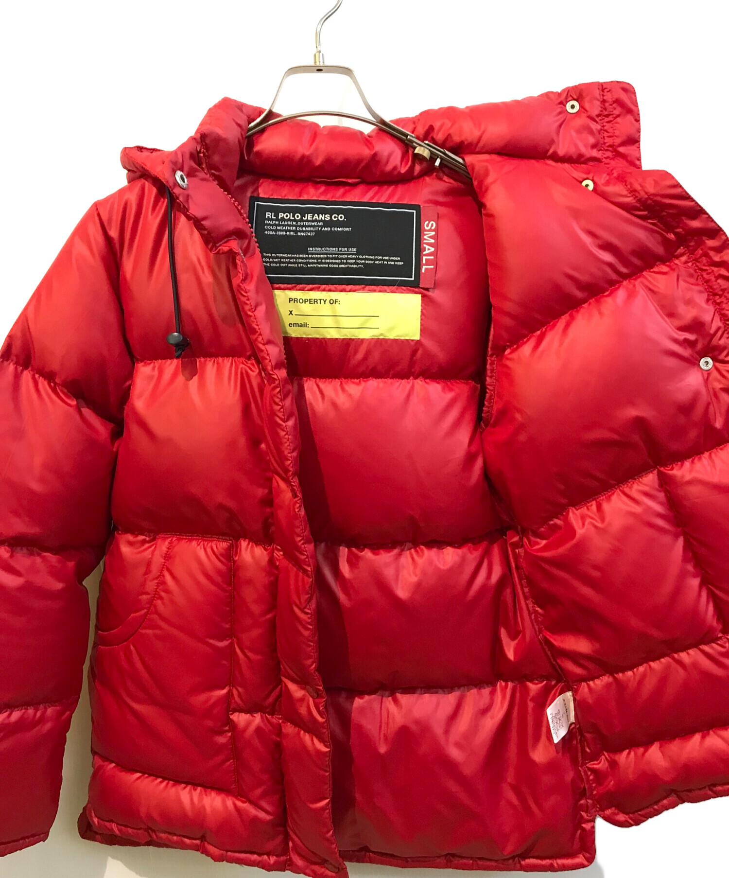 中古・古着通販】POLO JEANS CO. (ポロジーンズカンパニー) ダウン