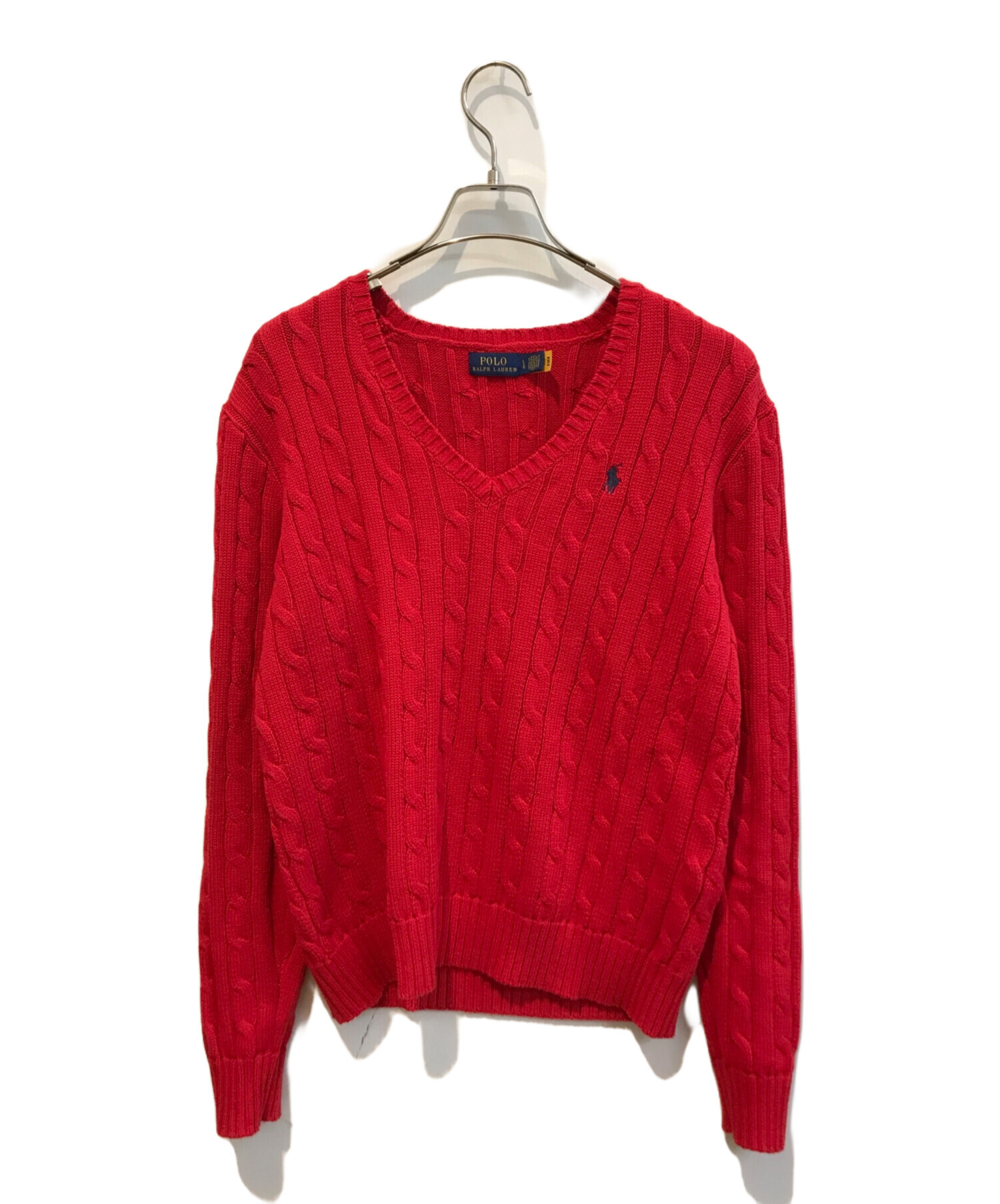 中古・古着通販】POLO RALPH LAUREN (ポロ・ラルフローレン) Vネック 
