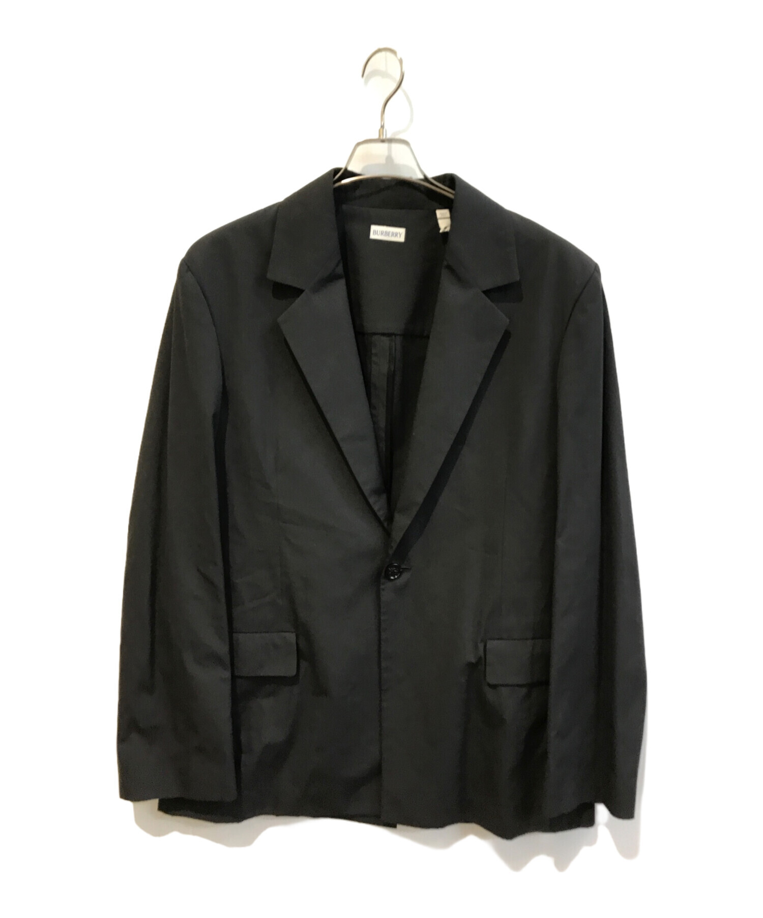 中古・古着通販】BURBERRY (バーバリー) single-breasted wool blazer 