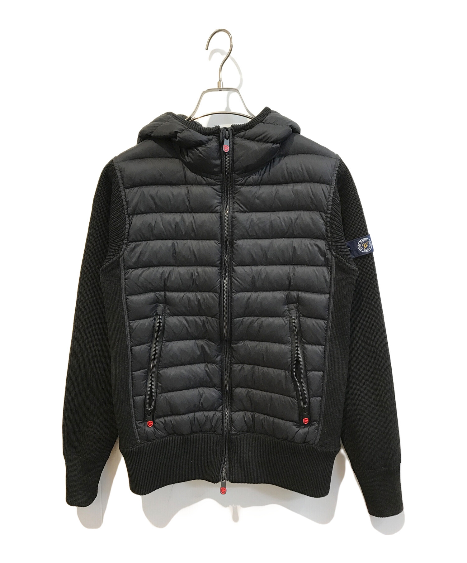 中古・古着通販】G-Stage (ジーステージ) ニットコンビダウンパーカー