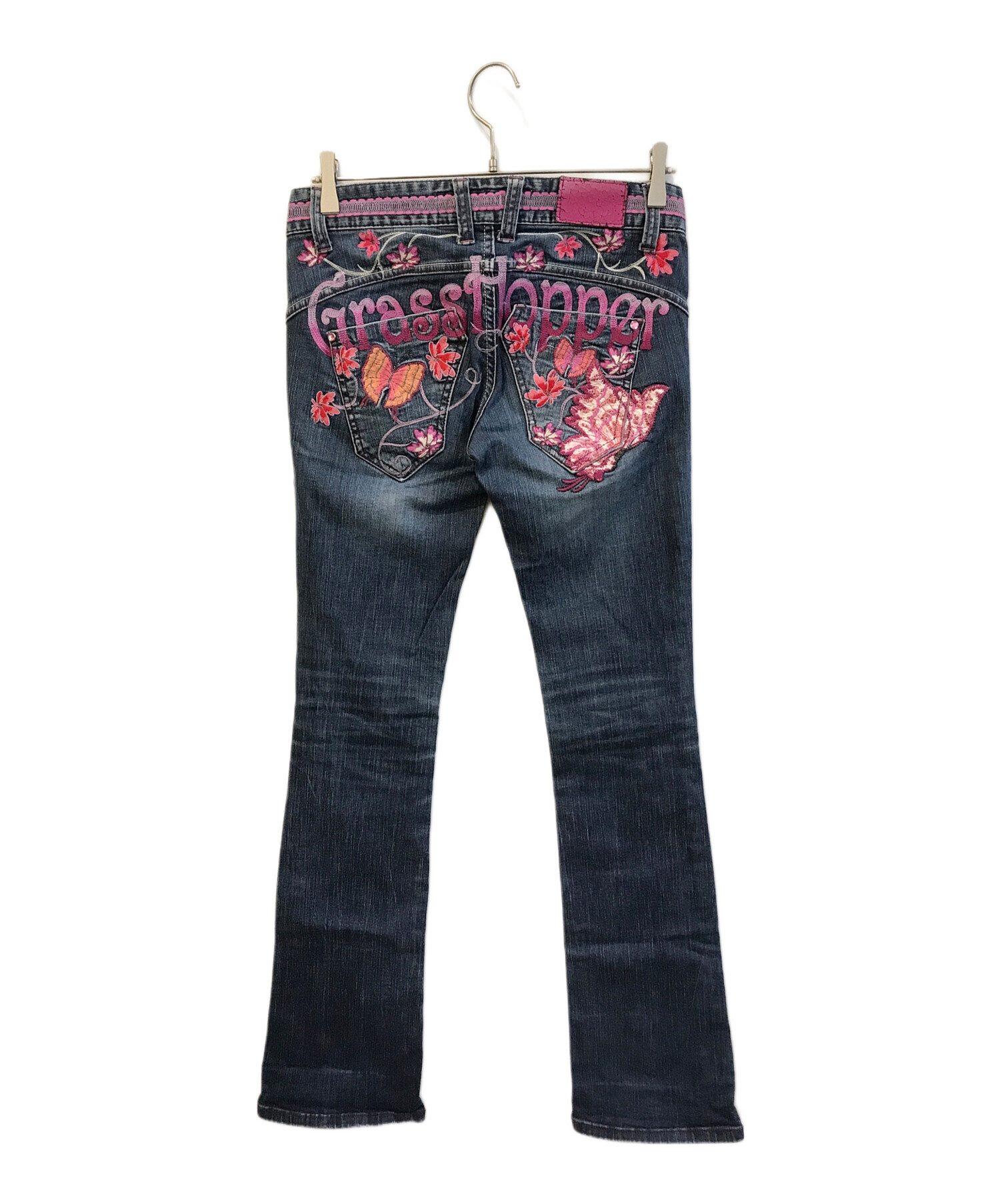中古・古着通販】grassh pper (グラスホッパー) デニムパンツ
