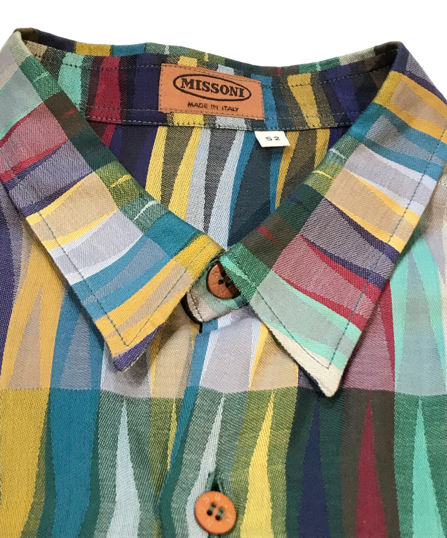 中古・古着通販】MISSONI (ミッソーニ) 総柄シャツ D-JK392 マルチ 
