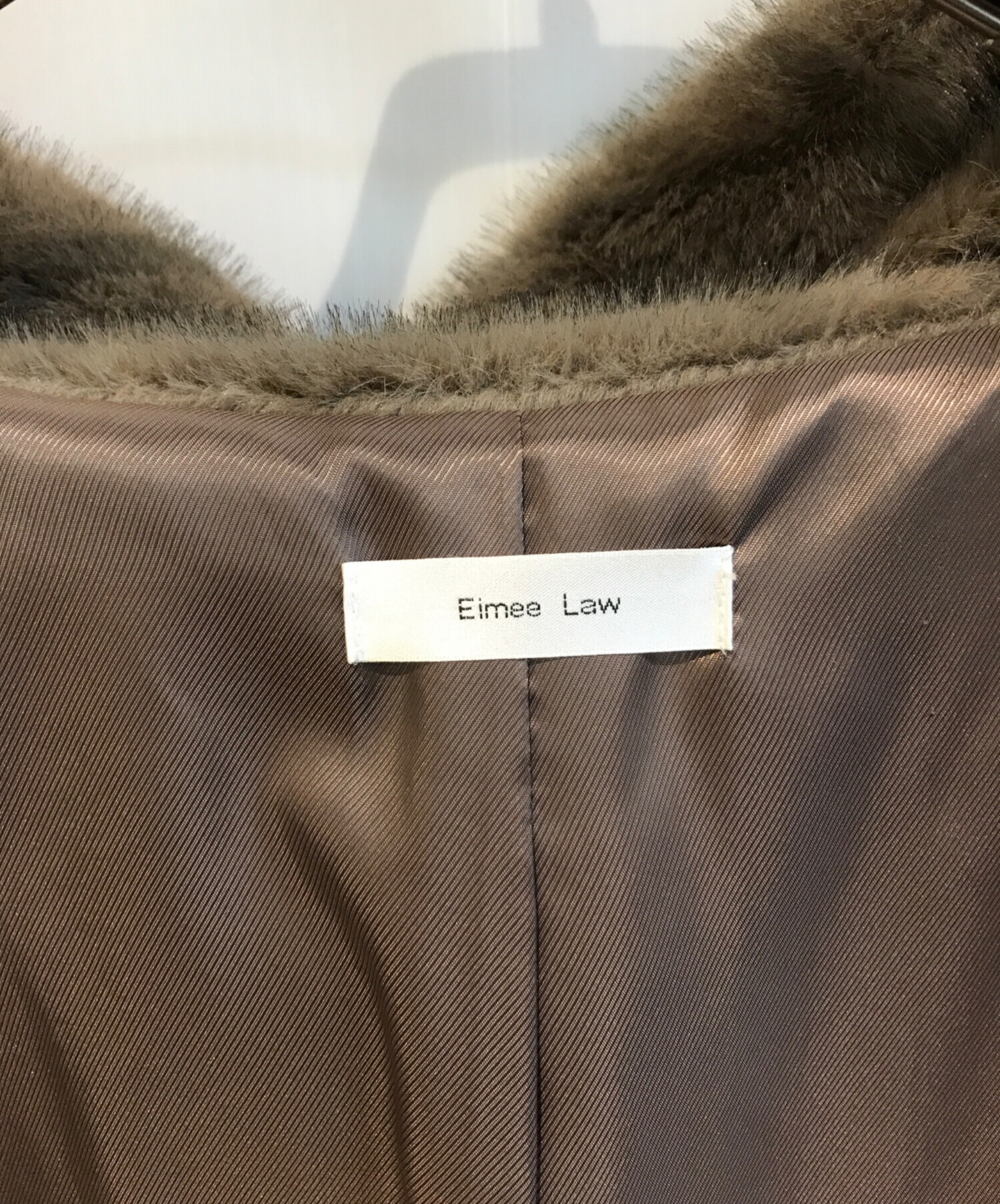 中古・古着通販】Eimee Law (エイミーロウ) ミンクライクファーケープ