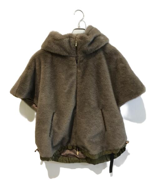 中古・古着通販】Eimee Law (エイミーロウ) ミンクライクファーケープ