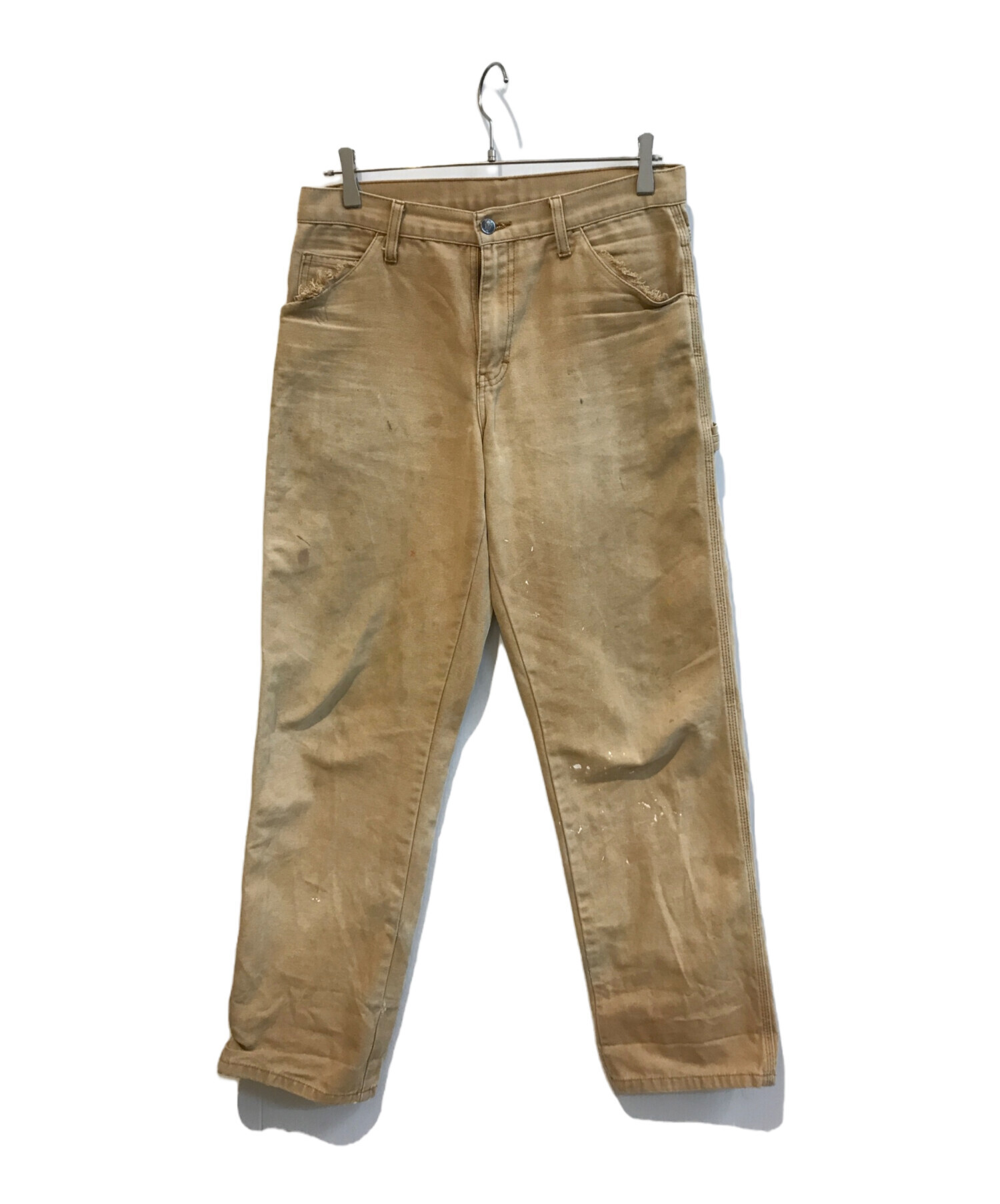 古着 ディッキーズ Dickies ダックペインターパンツ メンズw34相当 