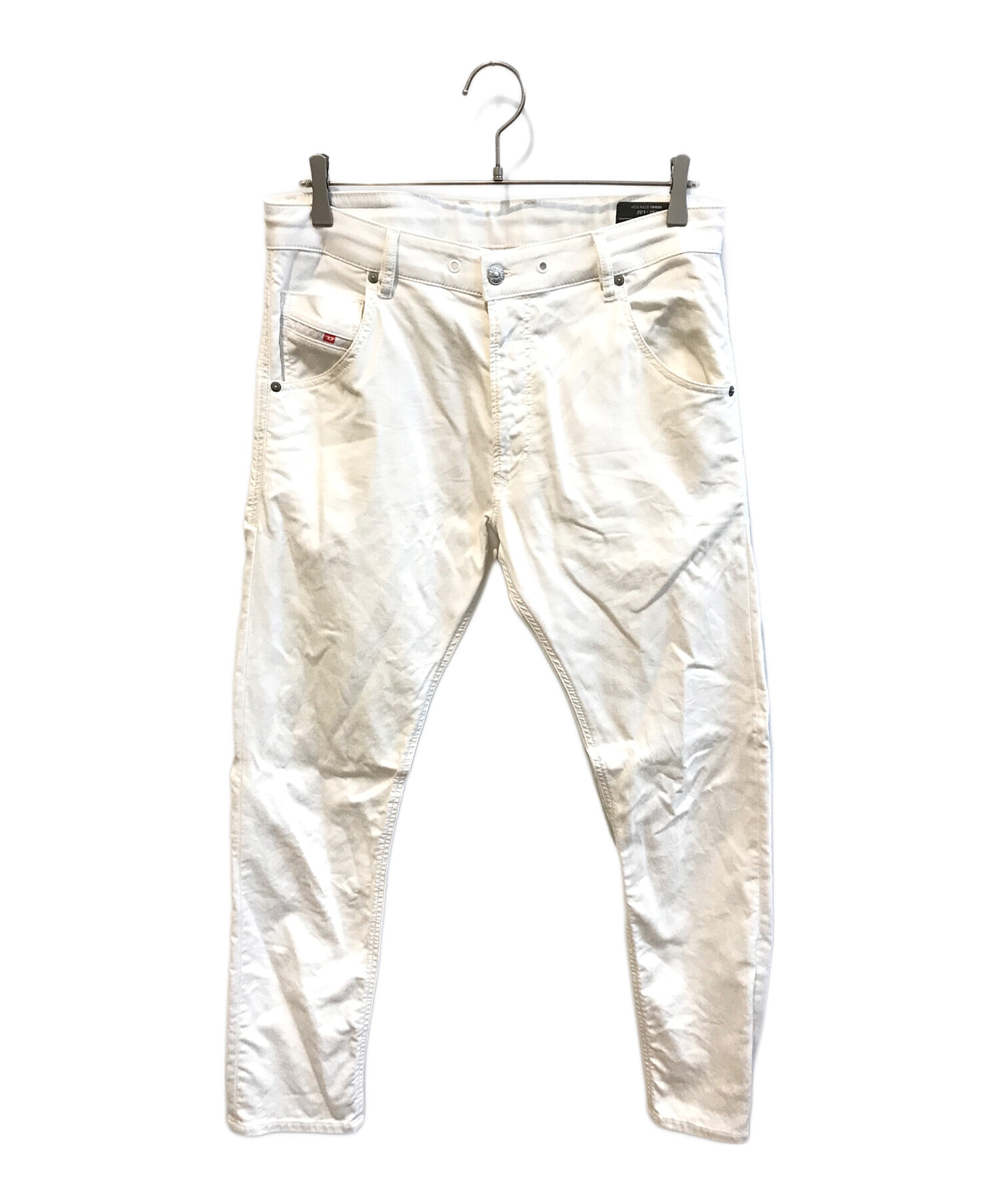 中古・古着通販】DIESEL (ディーゼル) デニムパンツ ホワイト サイズ