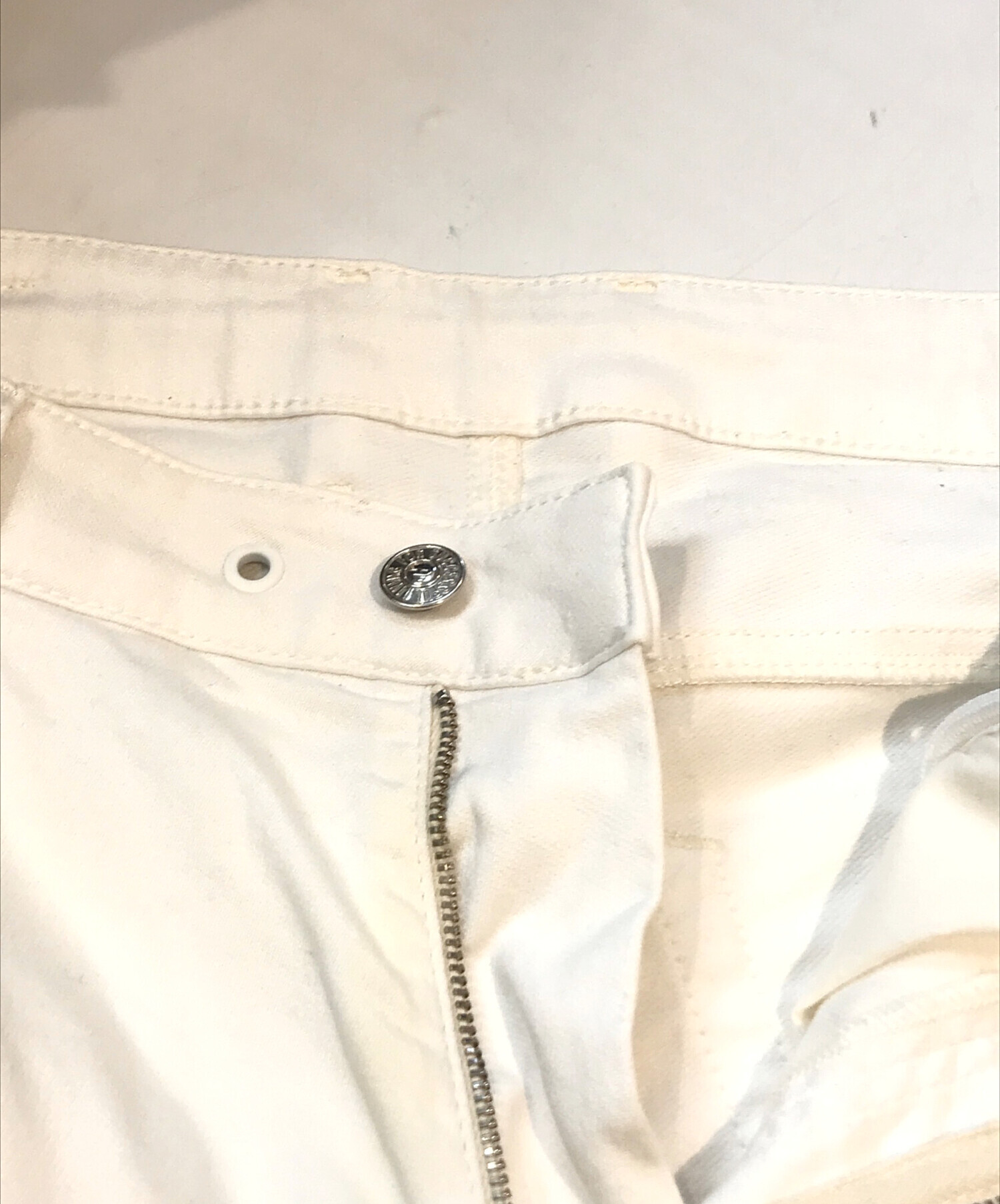 中古・古着通販】DIESEL (ディーゼル) デニムパンツ ホワイト サイズ 