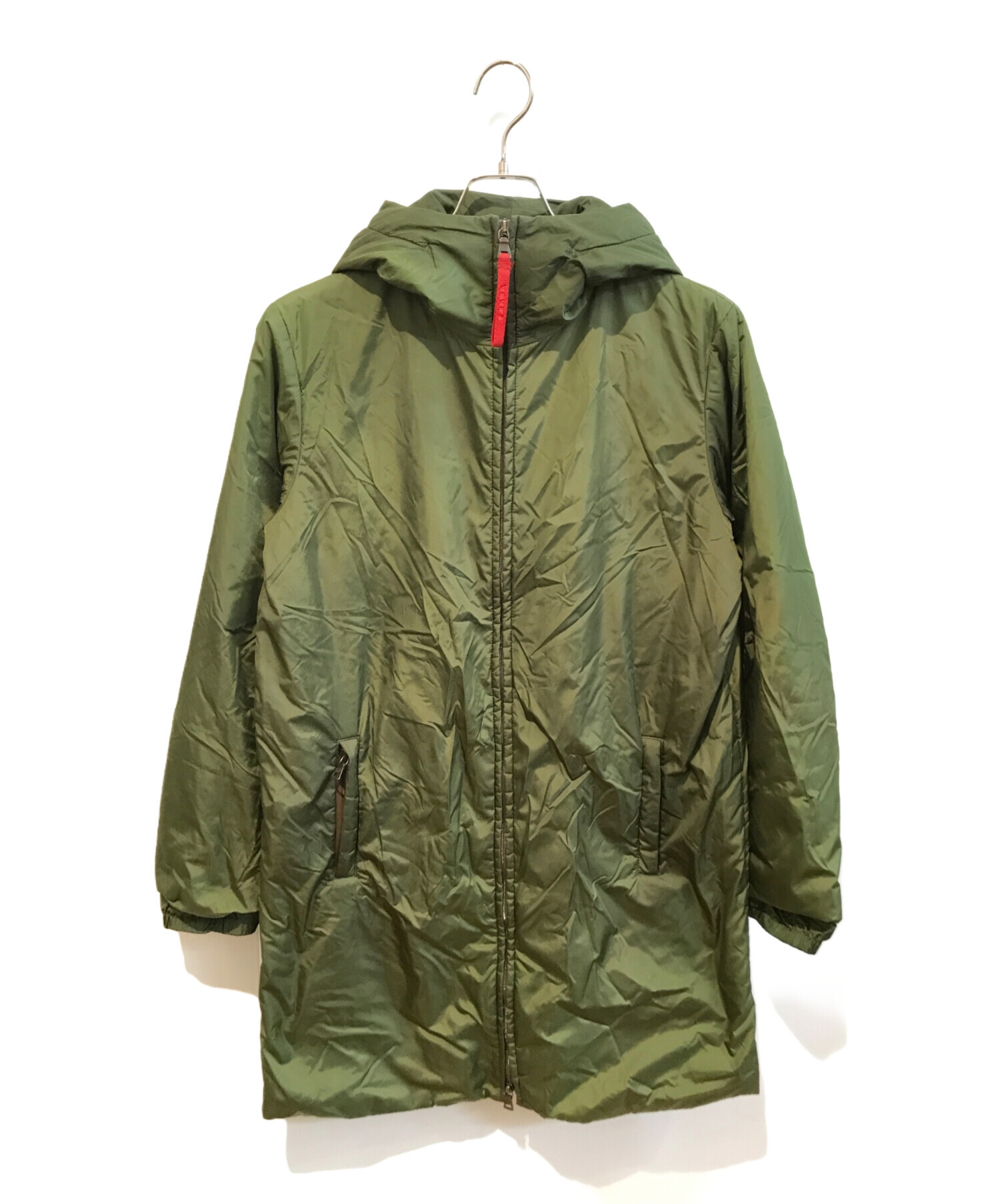 中古・古着通販】PRADA (プラダ) 中綿コート グリーン サイズ:L