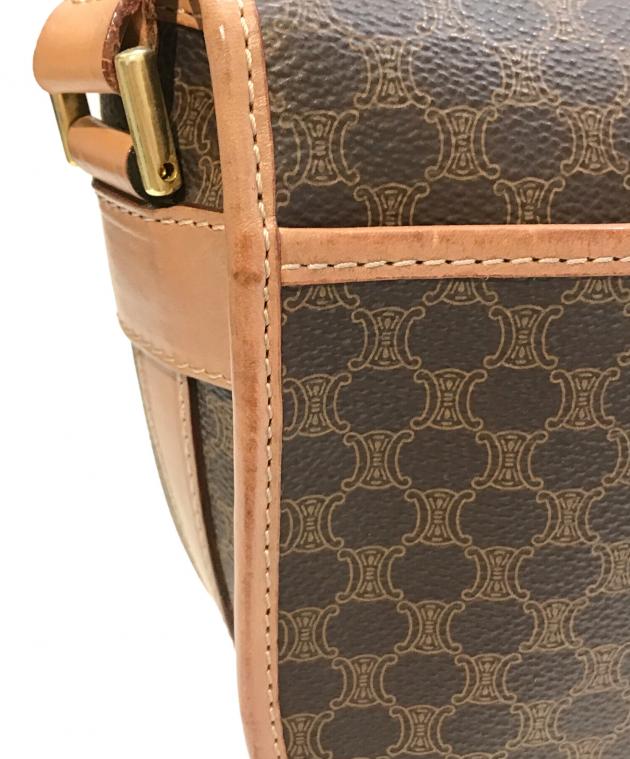 中古・古着通販】CELINE (セリーヌ) マカダム柄トリオンフショルダー