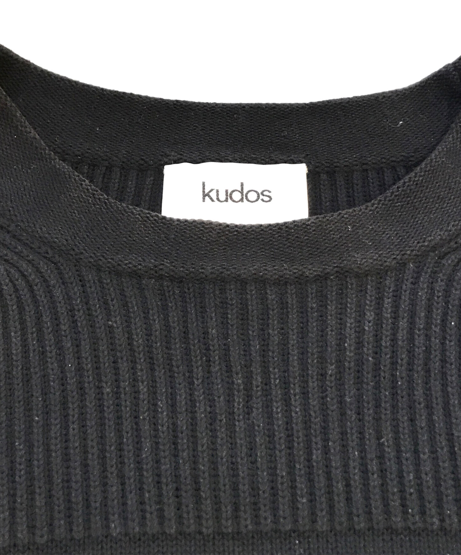 中古・古着通販】kudos (クードス) FRONT HOLES PULLOVER 中古・古着通販】kudos (クードス) FRONT HOLES PULLOVER