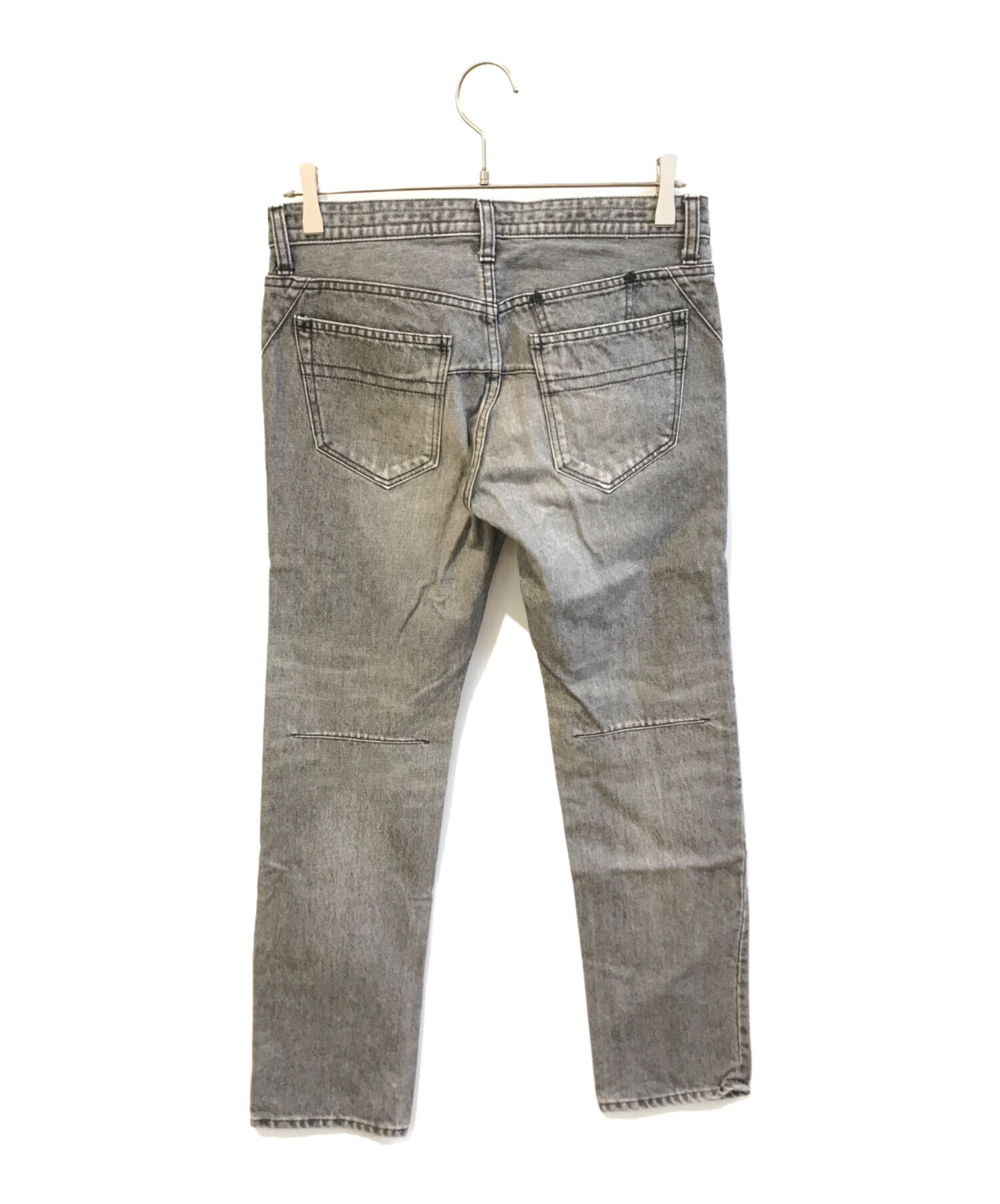 中古・古着通販】NUMBER (N)INE (ナンバーナイン) デニムパンツ グレー