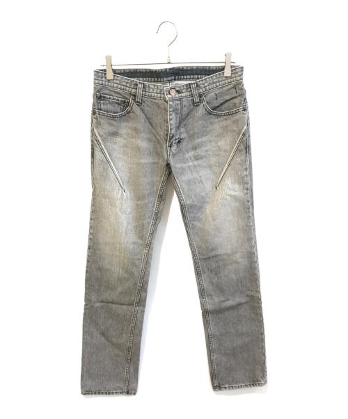 中古・古着通販】NUMBER (N)INE (ナンバーナイン) デニムパンツ グレー