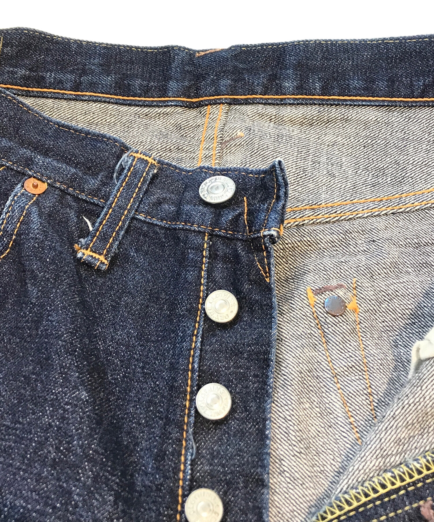 中古・古着通販】DENIME (ドゥニーム) セルビッチデニムパンツ 253 