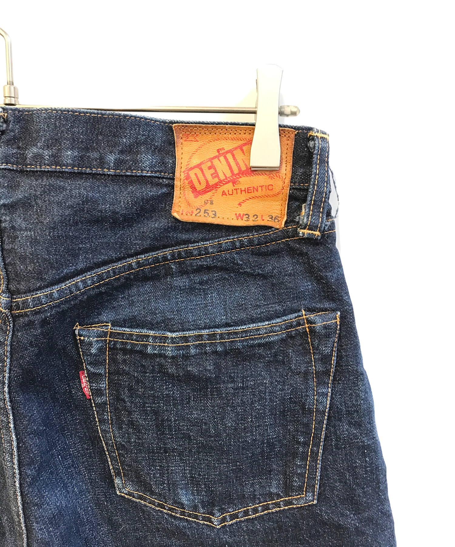 中古・古着通販】DENIME (ドゥニーム) セルビッチデニムパンツ 253