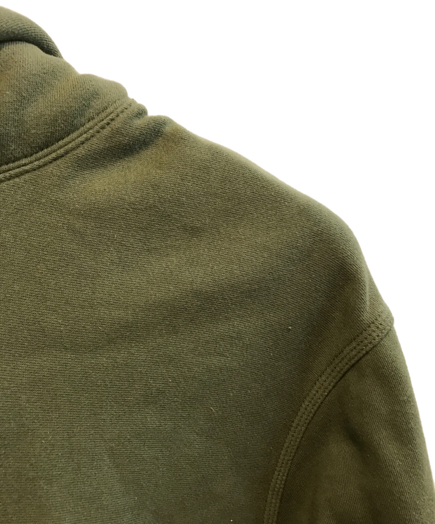 中古・古着通販】stussy (ステューシー) ワンポイント刺繍パーカー 