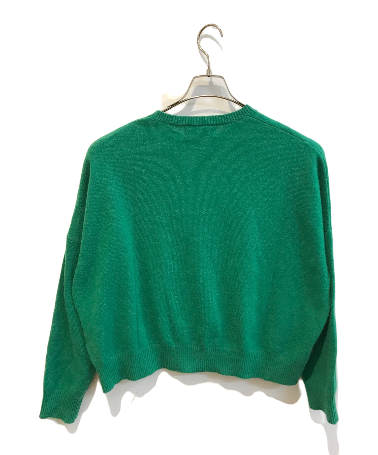 中古・古着通販】MAISON LABICHE (メゾンラビッシュ) グリーンニット 