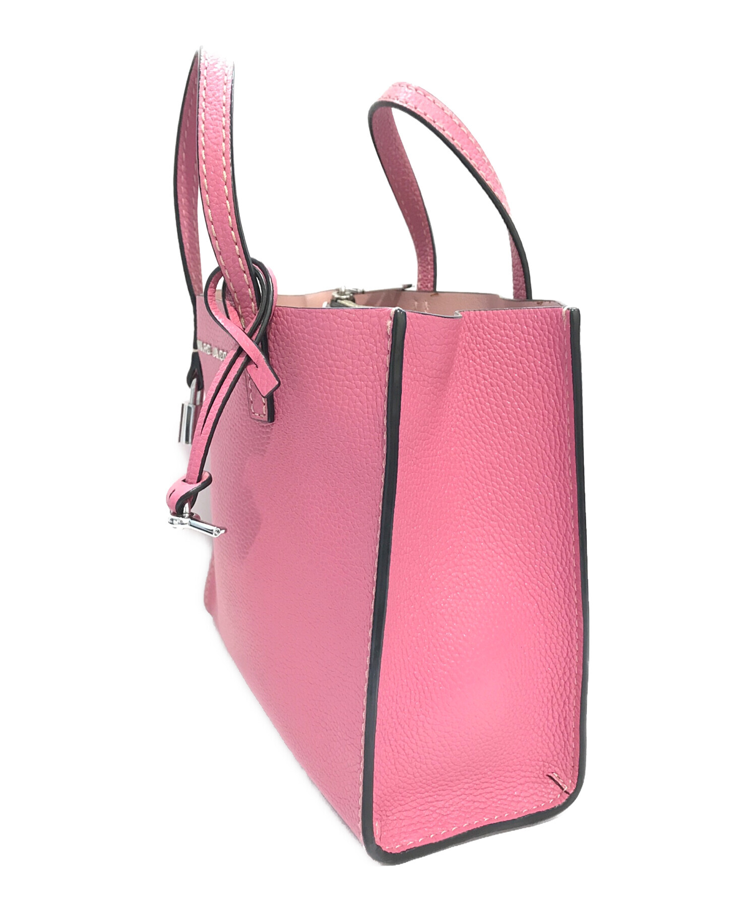 ✨新品✨ 未使用 マークジェイコブス THE CURVE ピンク 2WAY 中古・古着通販】MARC JACOBS (マークジェイコブズ) 2WAYショルダー
