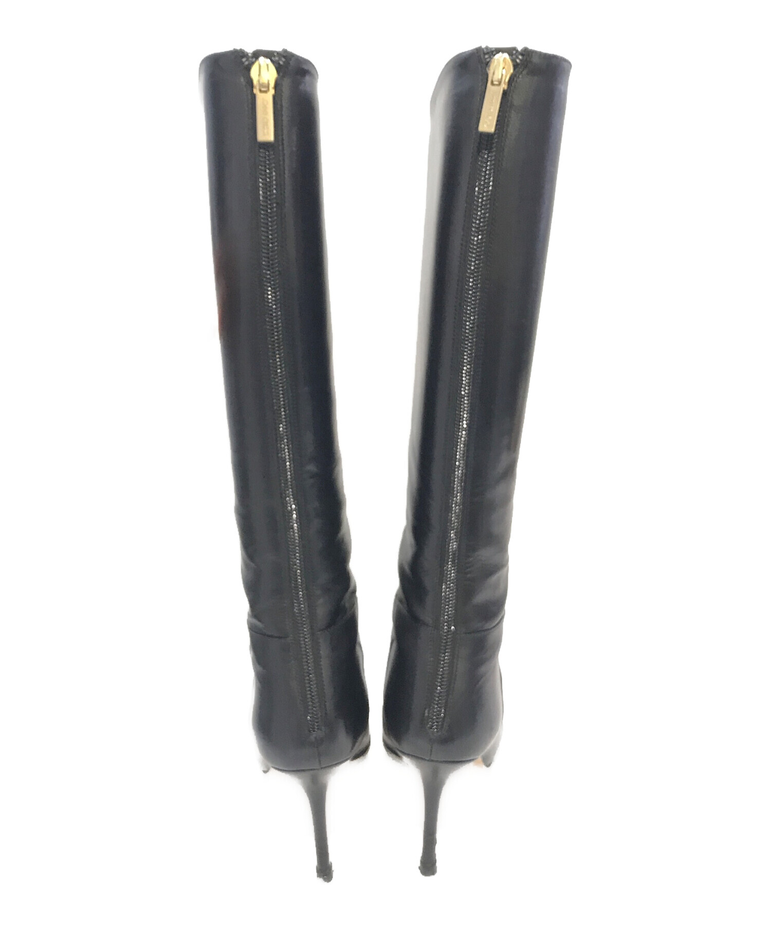 中古・古着通販】JIMMY CHOO (ジミーチュウ) ロングブーツ ブラック