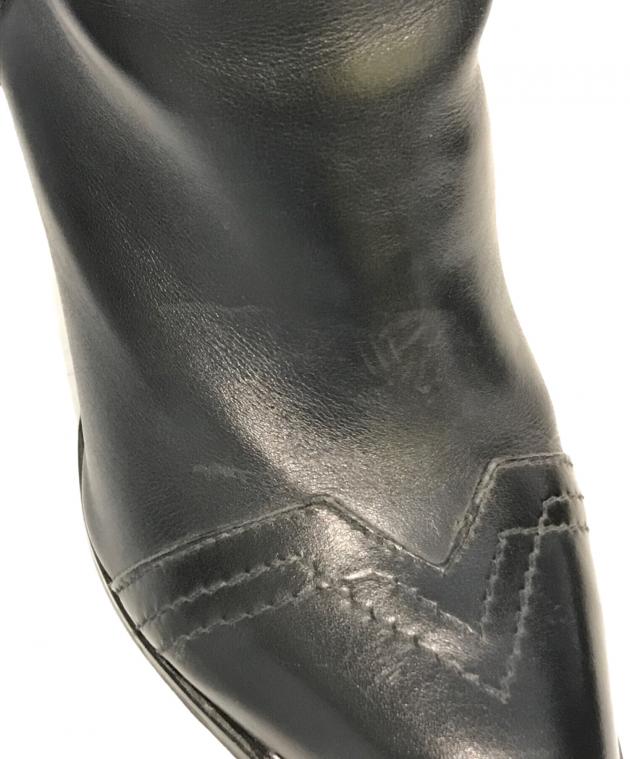 希少　00s diesel サイドジップ　レザーシューズ　26㎝ シルバー 中古・古着通販】DIESEL (ディーゼル) サイドジップブーツ D-EARLHI