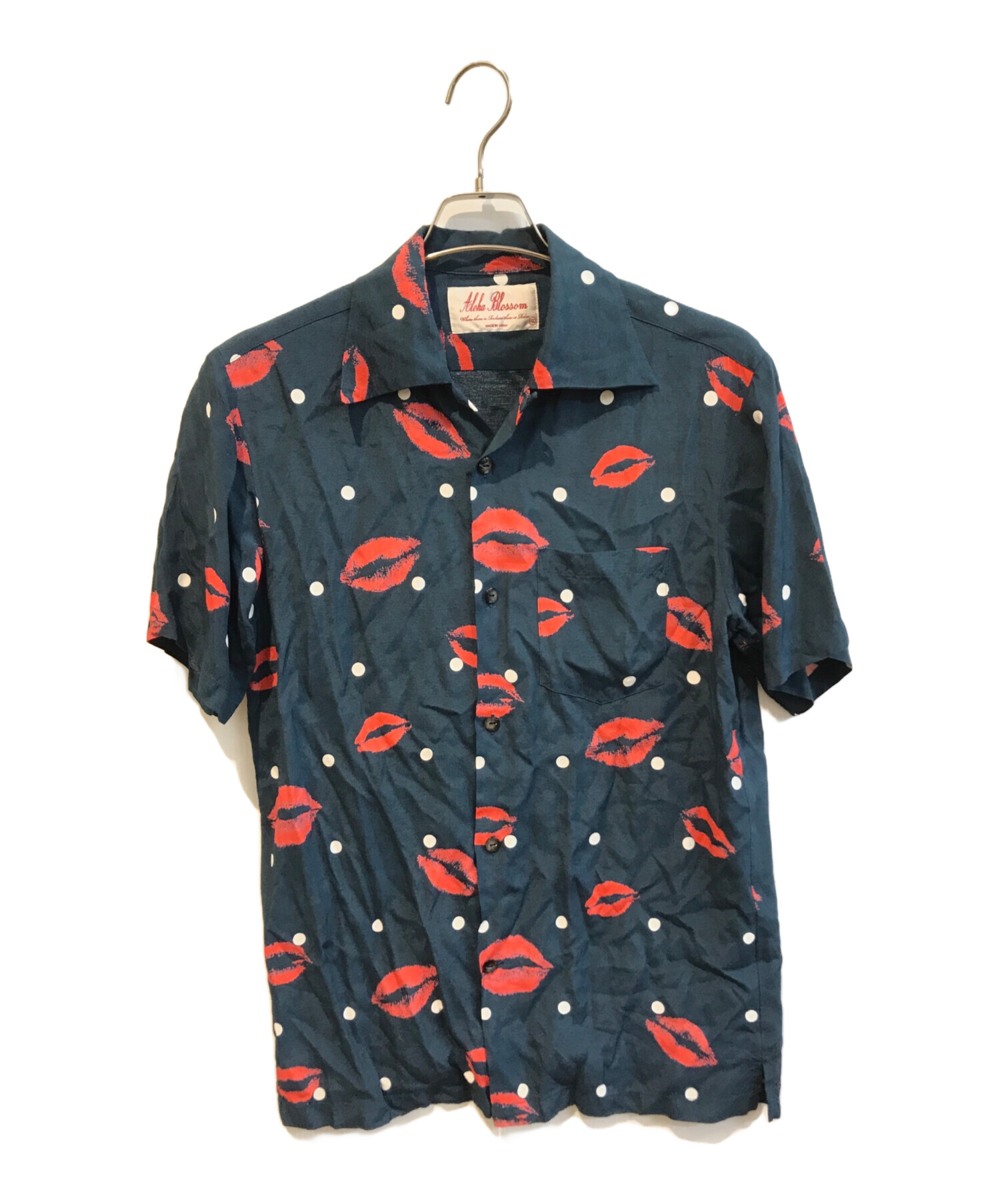 中古・古着通販】Aloha Blossom (アロハブロッサム) 総柄アロハシャツ