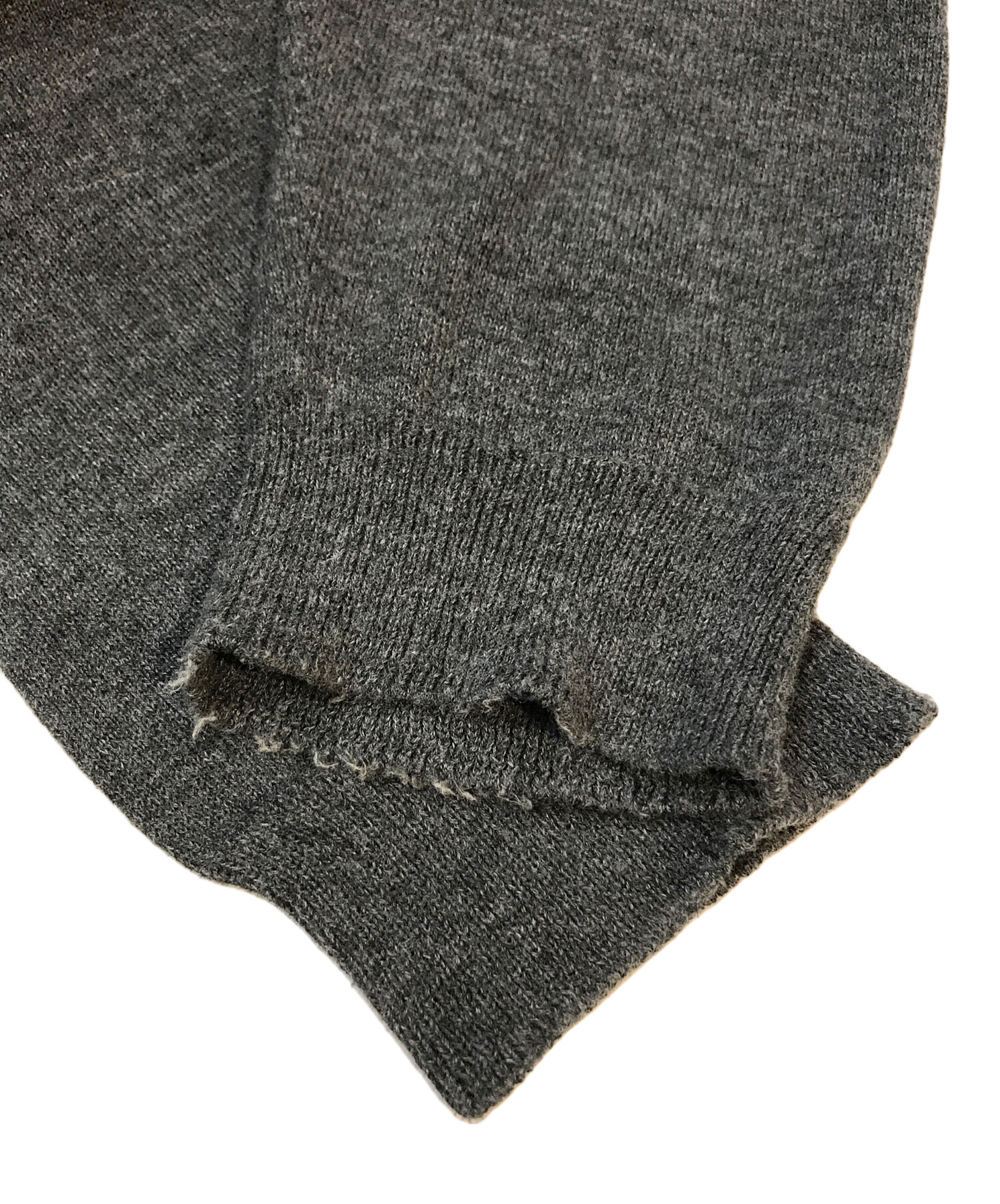 中古・古着通販】stussy (ステューシー) ロゴ刺繍クルーネックニット 