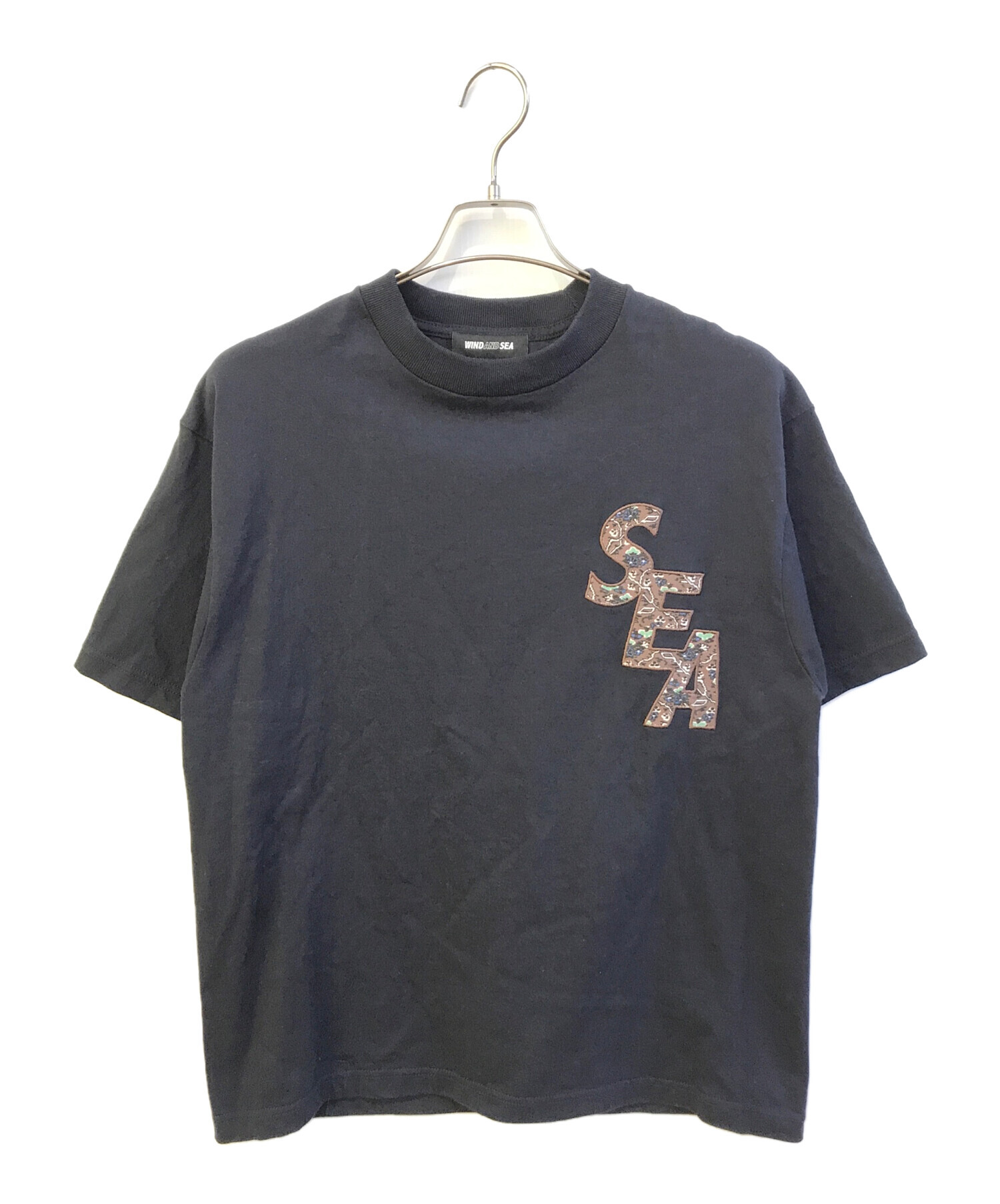 中古・古着通販】WIND AND SEA (ウィンダンシー) ロゴTシャツ WDS-O