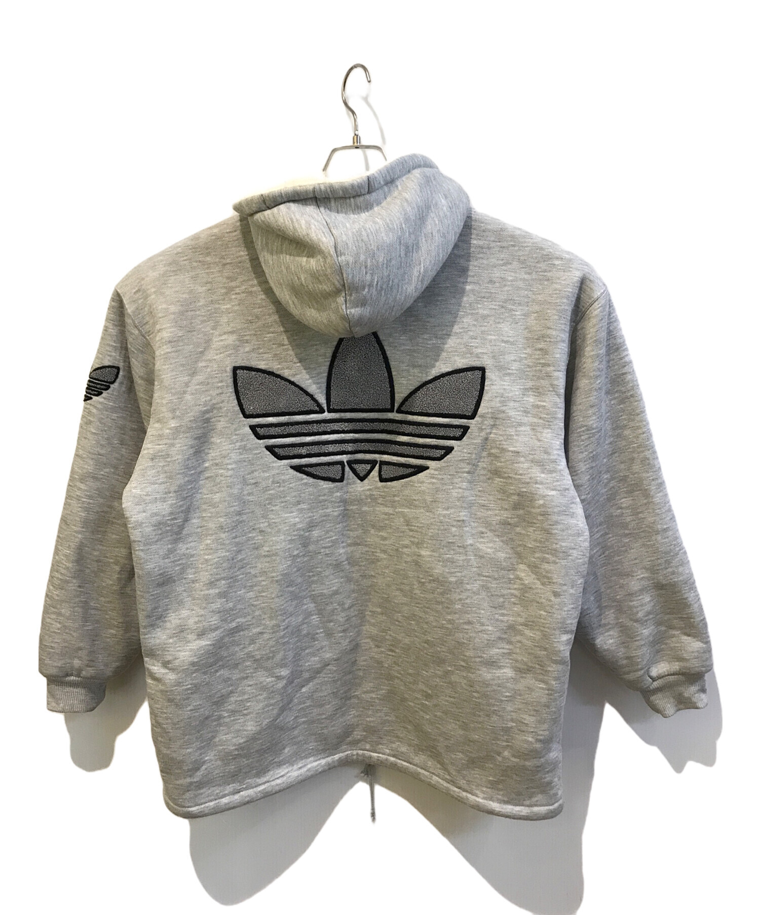 中古・古着通販】adidas (アディダス) ボアフードジップパーカー AA