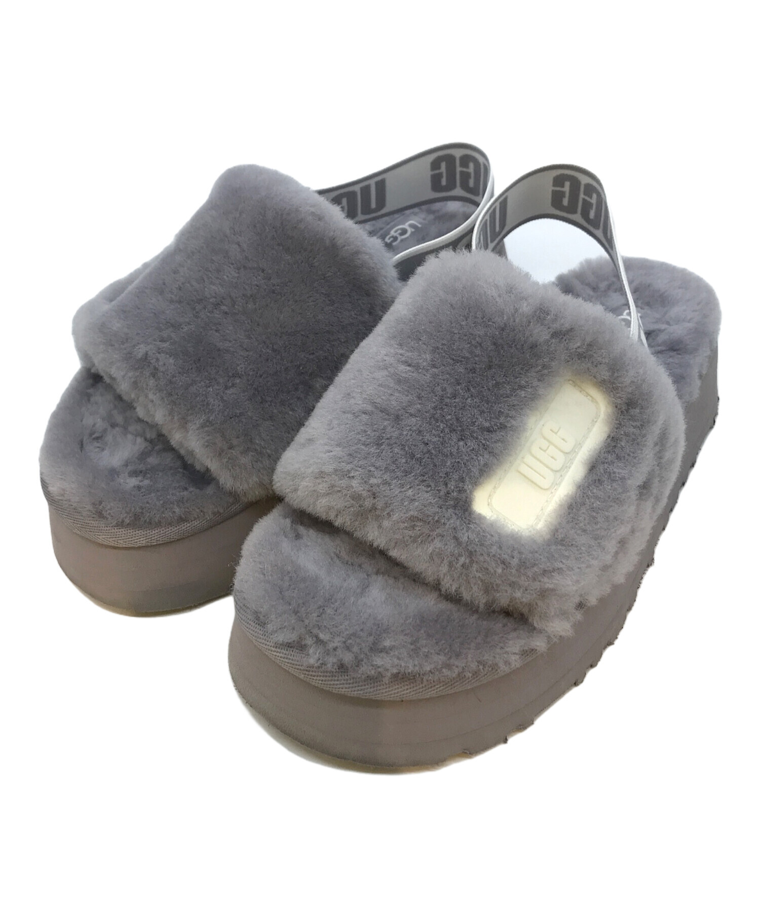 中古・古着通販】UGG (アグ) Disco Slide 1112258 グレー サイズ:22cm