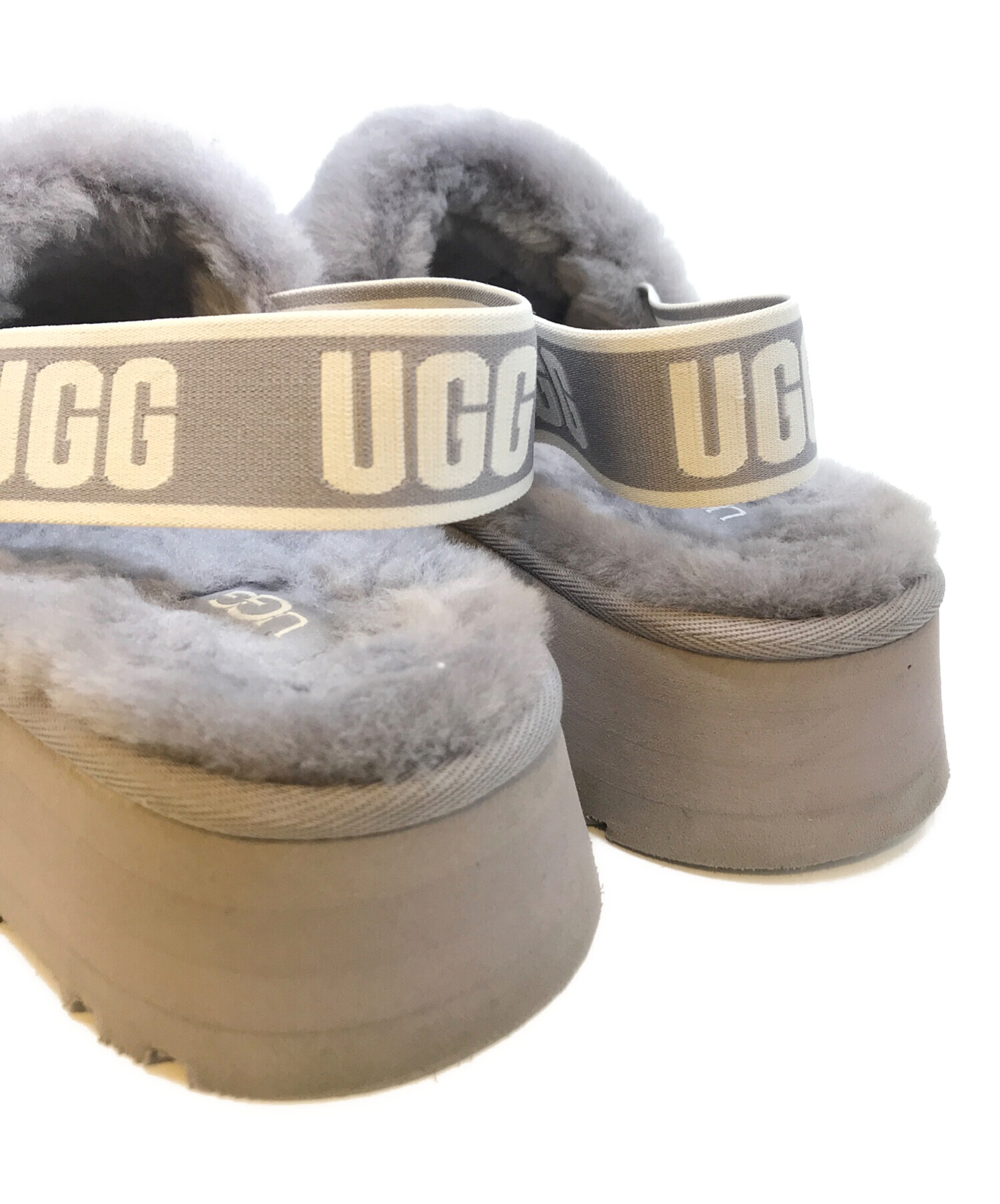 中古・古着通販】UGG (アグ) Disco Slide 1112258 グレー サイズ:22cm