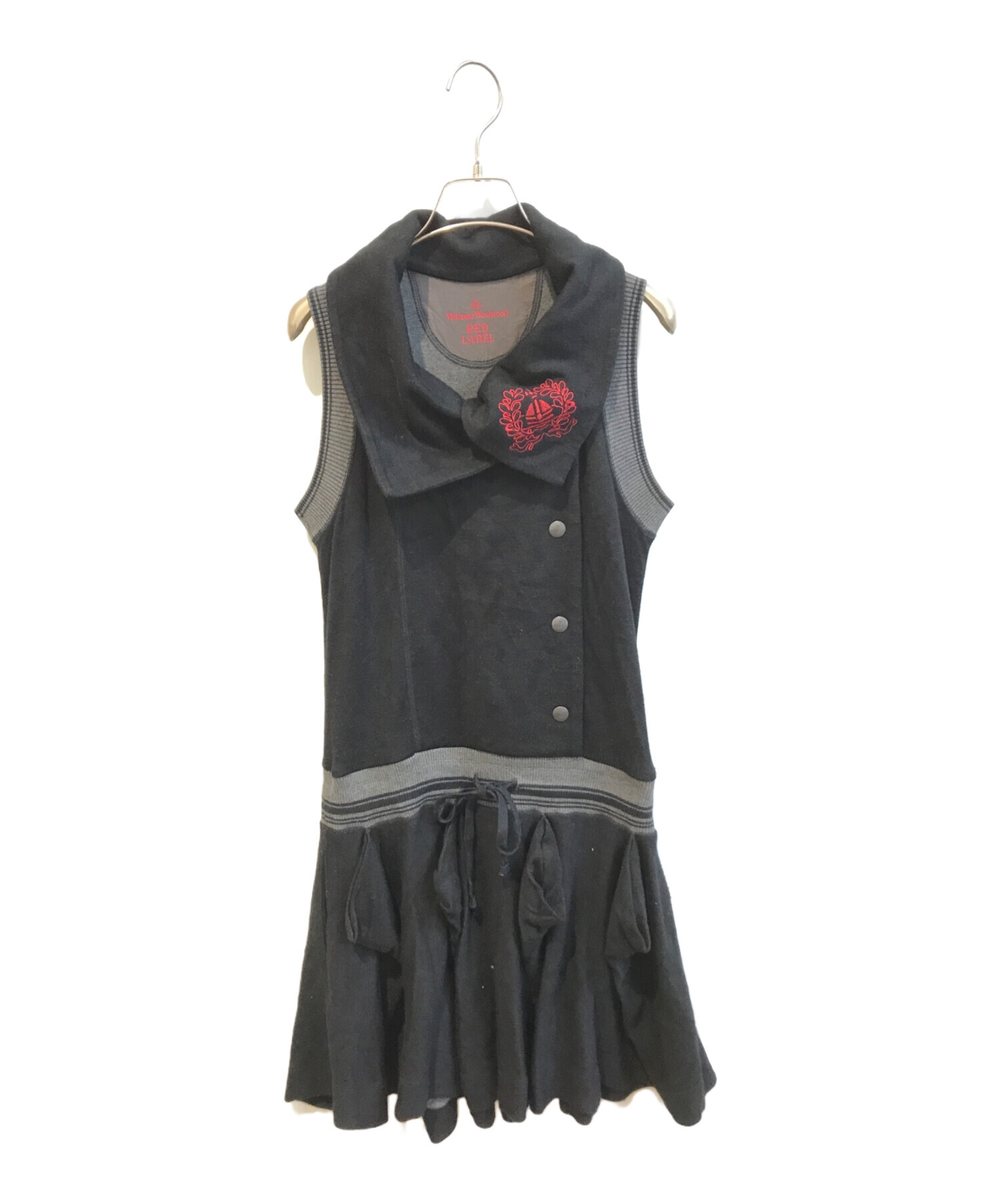 ヴィヴィアン　変形　ノースリーブ　ワンピース 中古・古着通販】Vivienne Westwood RED LABEL (ヴィヴィアンウエスト