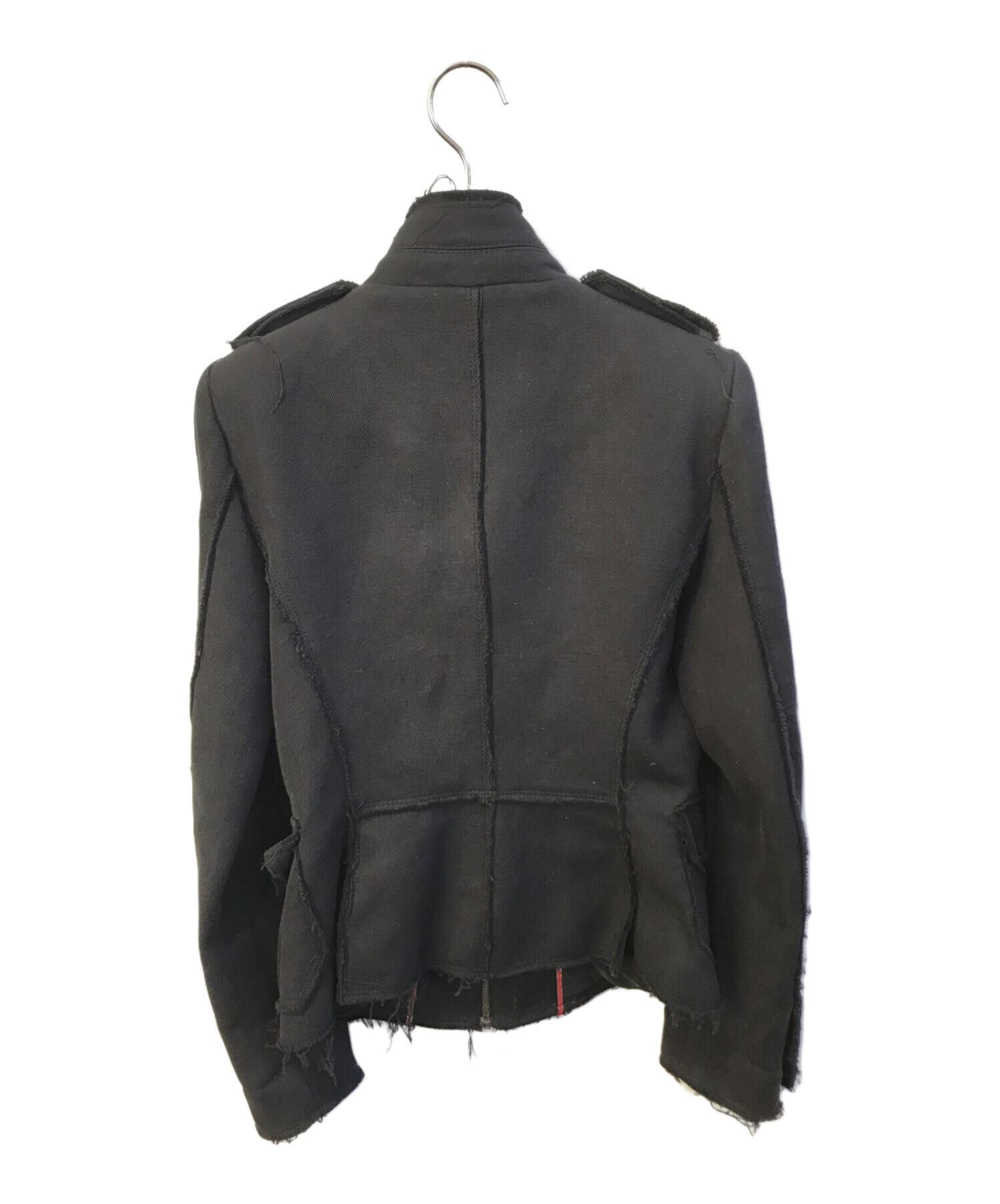 中古・古着通販】ZARA (ザラ) ナポレオンジャケット ブラック サイズ:M