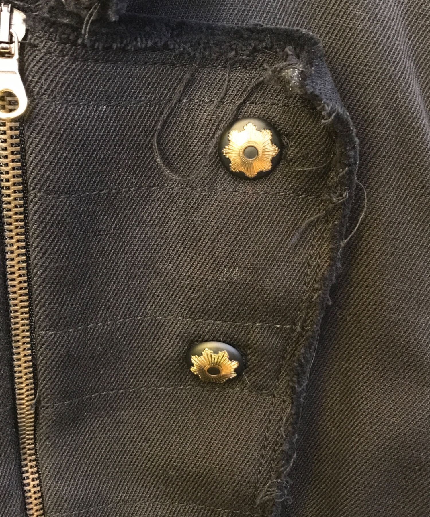 中古・古着通販】ZARA (ザラ) ナポレオンジャケット ブラック サイズ:M