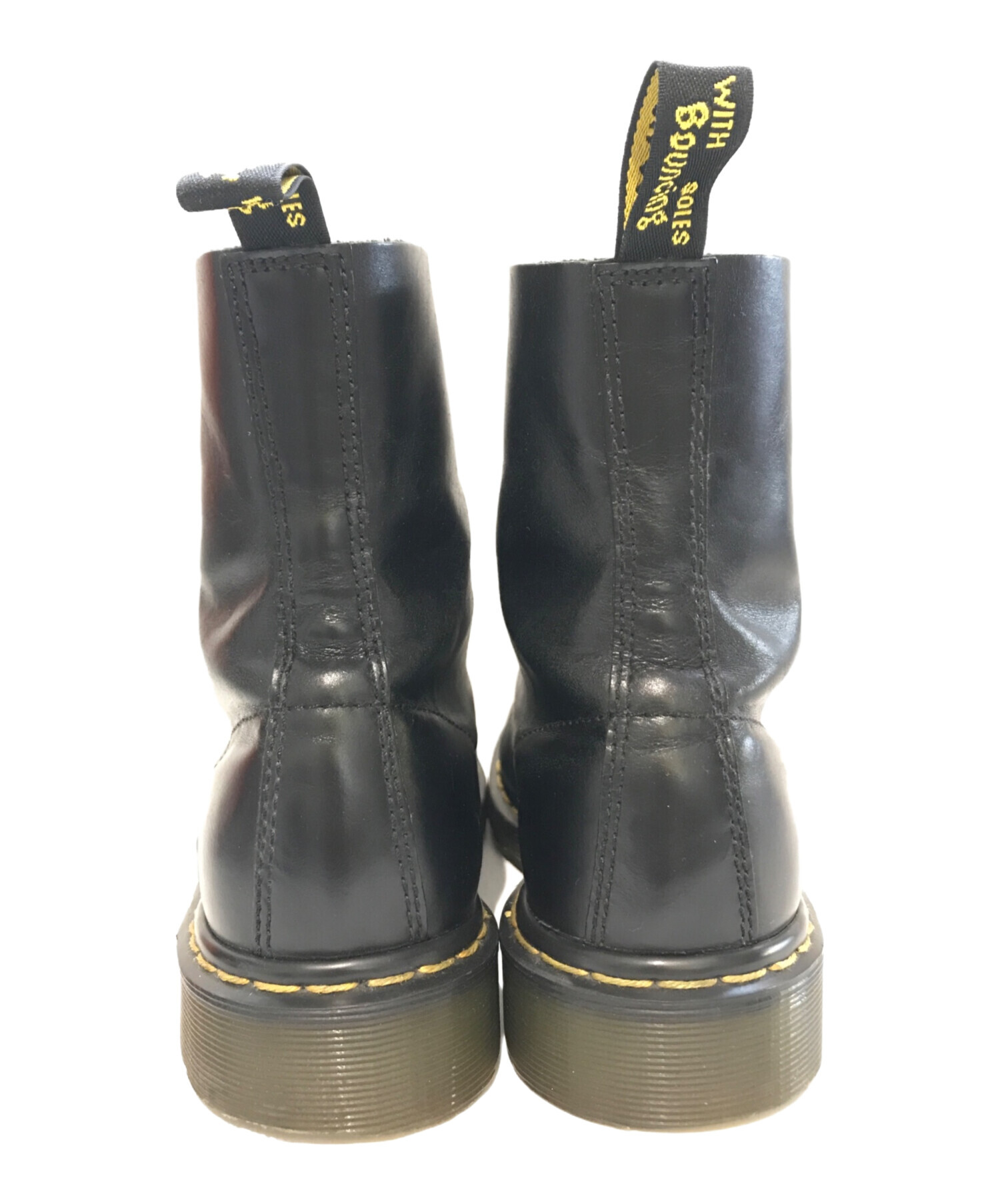 Dr. Martens UK6 8ホール　ブーツ　ブラック Dr.Martens（ドクターマーチン） 1460 ベックス スクエア 8ホール