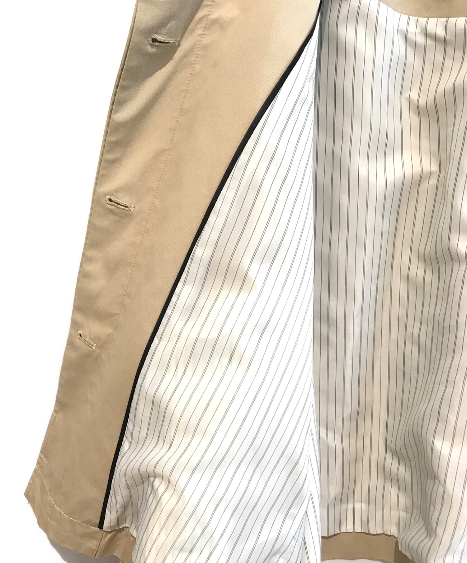 中古・古着通販】CAFUNE (カフネ) ショートコート ベージュ サイズ:38