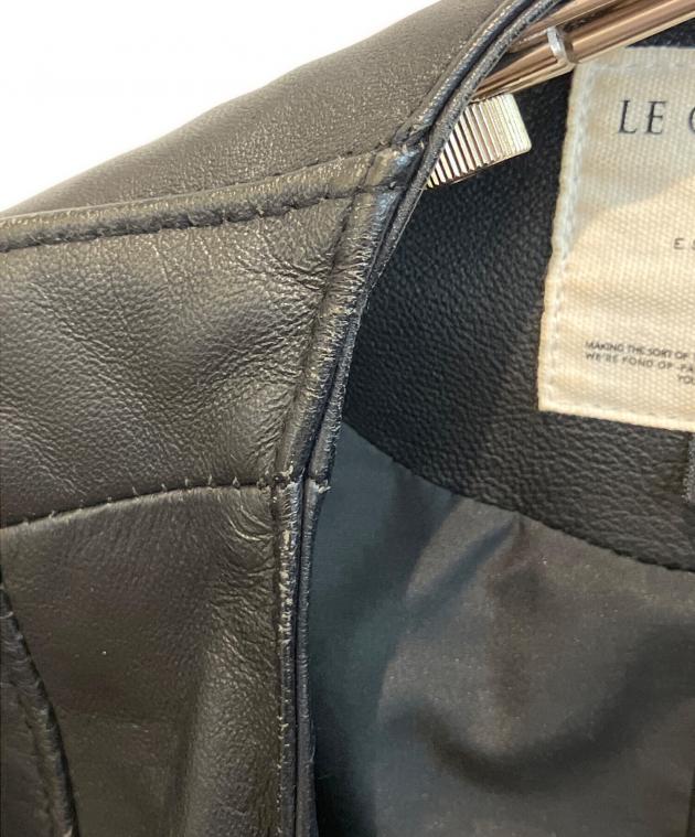 中古・古着通販】LE CIEL BLEU (ルシェルブルー) ラムレザージャケット