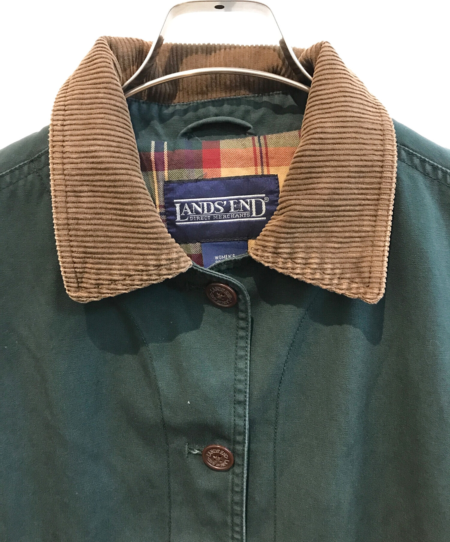 中古・古着通販】LAND'S END (ランズエンド) カバーオール グリーン
