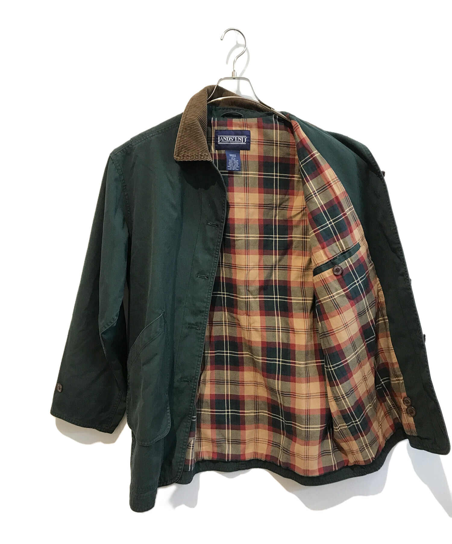 中古・古着通販】LAND'S END (ランズエンド) カバーオール グリーン