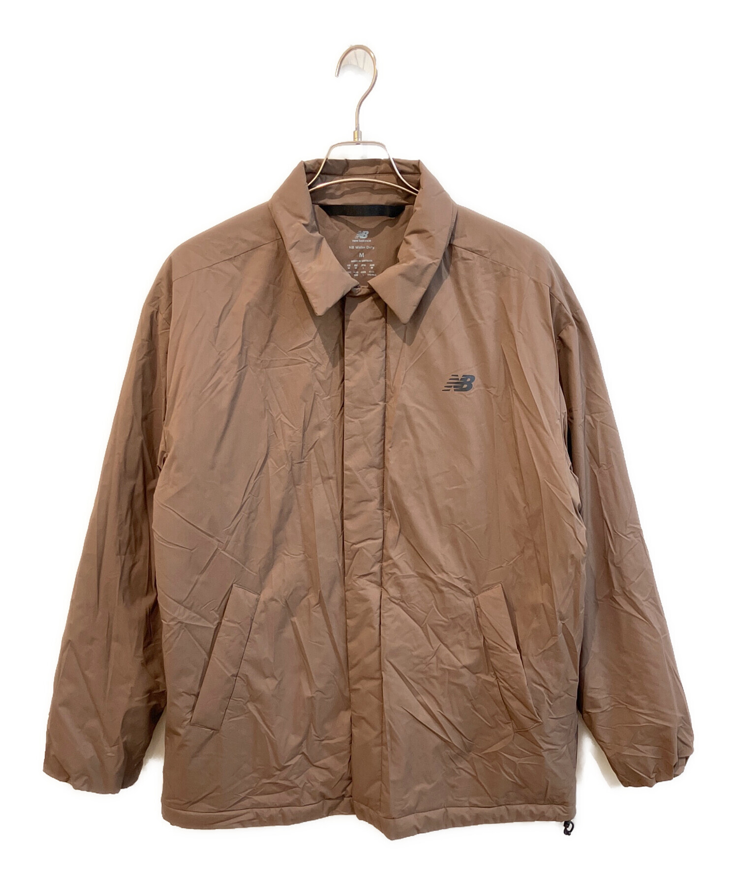 中古　美品　45R スビンオックスフォード　シャツジャケット サイズ3 中古・古着通販】NEW BALANCE (ニューバランス) コーチジャケット