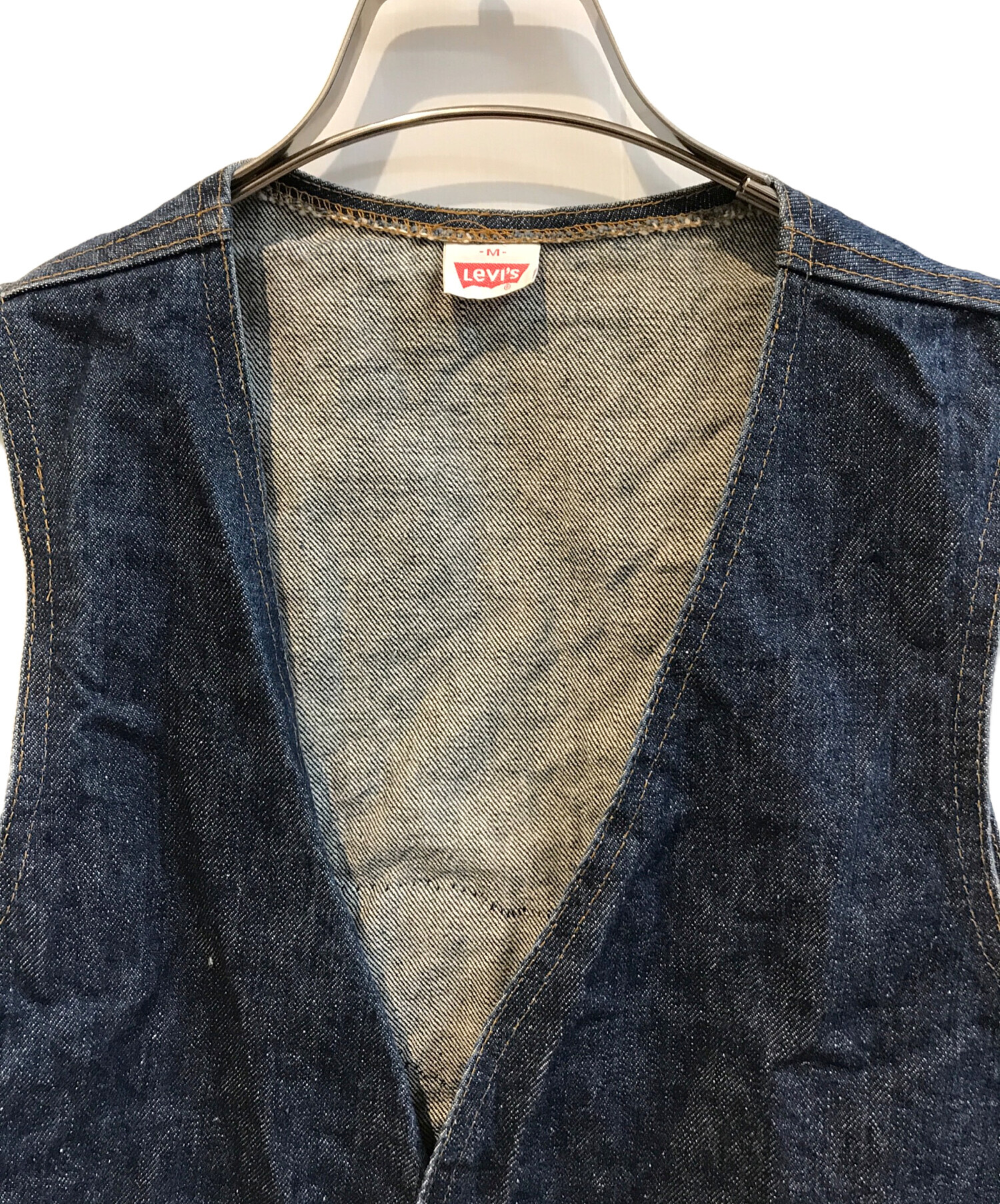 中古・古着通販】LEVI'S (リーバイス) デニムベスト 60505-0217