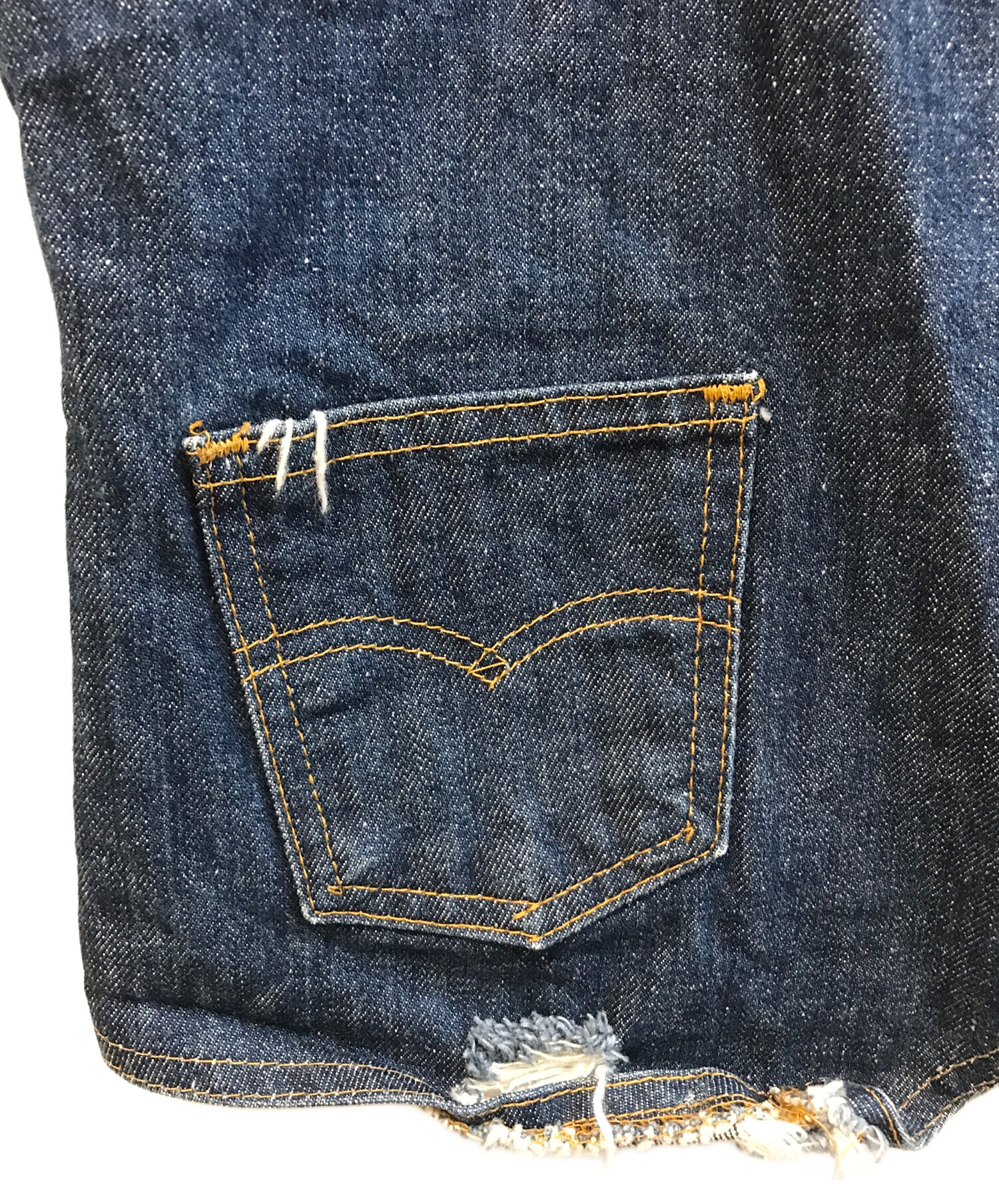 中古・古着通販】LEVI'S (リーバイス) デニムベスト 60505-0217