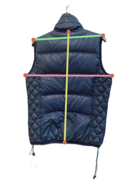 中古・古着通販】DIESEL (ディーゼル) ダウンベスト ブルー サイズ:S