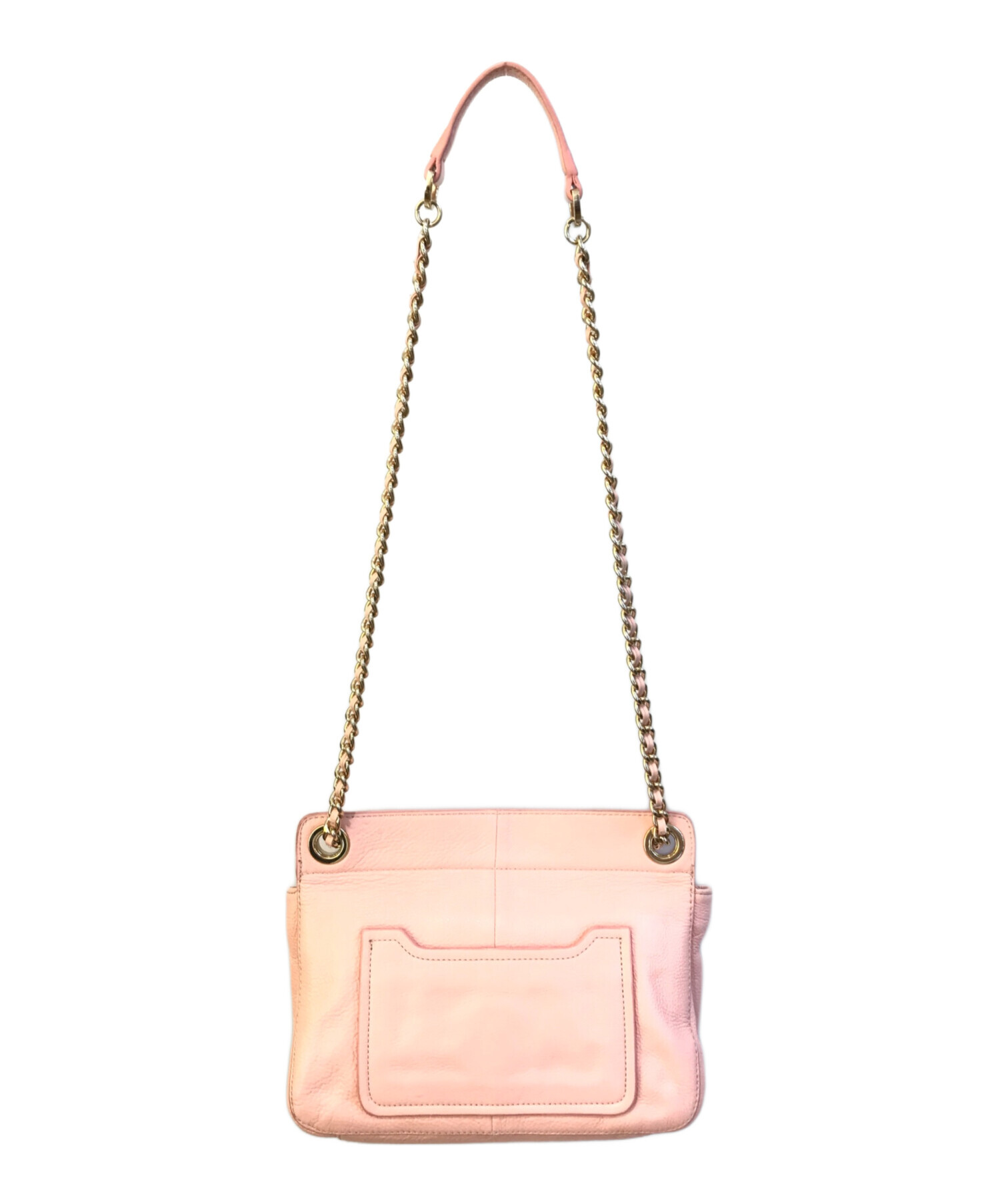 本物 トリー バーチ TORY BURCH レザー 2WAY ショルダーバッグ ハンドバッグ ポシェット ピンク バッグ 中古 中古・古着通販】TORY BURCH (トリーバーチ) 2WAYショルダーバッグ