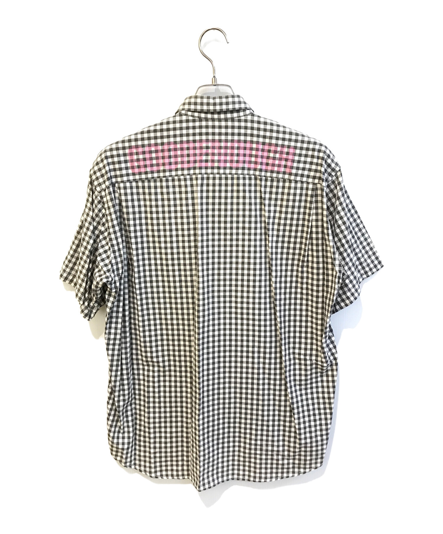 GOODENOUGH チェック ベア クレイジー グッドイナフ 中古・古着通販】GOODENOUGH (グッドイナフ) 90's背面ロゴギンガム