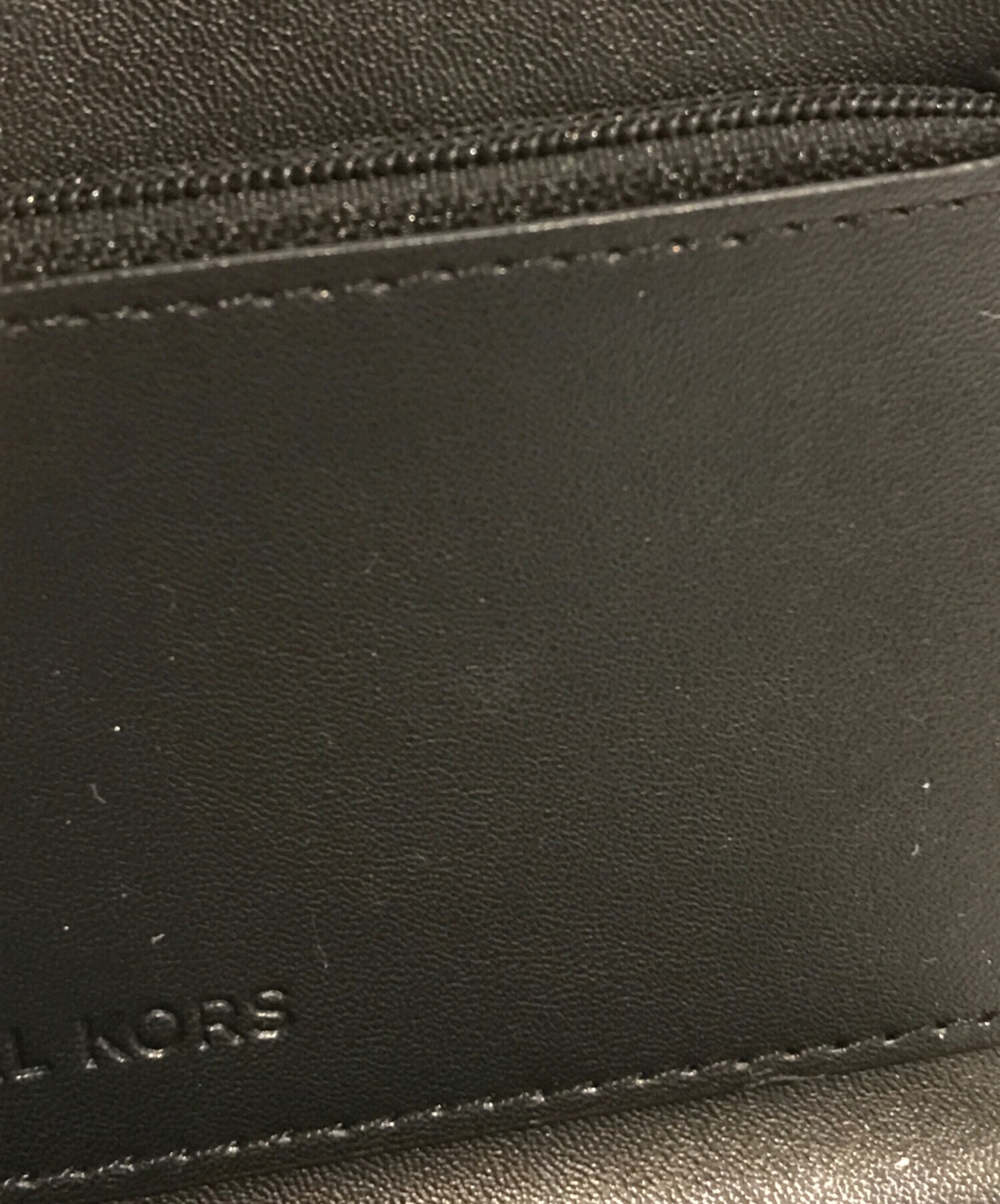 中古・古着通販】MICHAEL KORS (マイケル・コース) 折り財布 ブラック 
