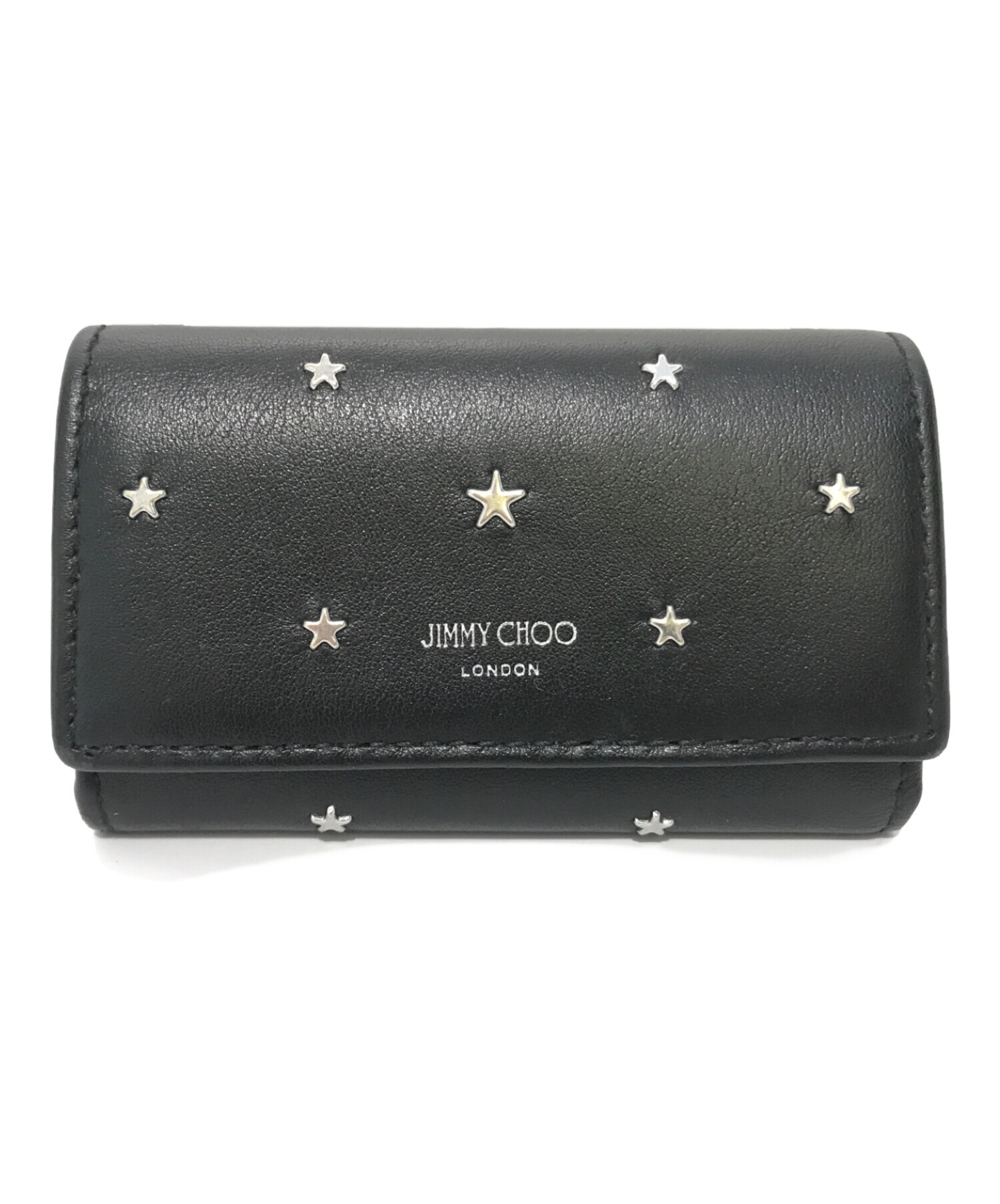 comugi 購入 中古・古着通販】JIMMY CHOO (ジミーチュウ) 6連キーケース ブラック
