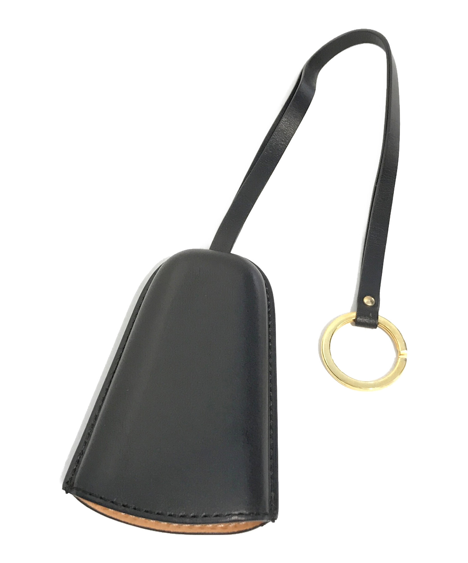 美品 A.P.C. レザーキーケース 黒 ブラック アーペーセー 中古・古着通販】A.P.C. (アーペーセー) キーケース ブラック