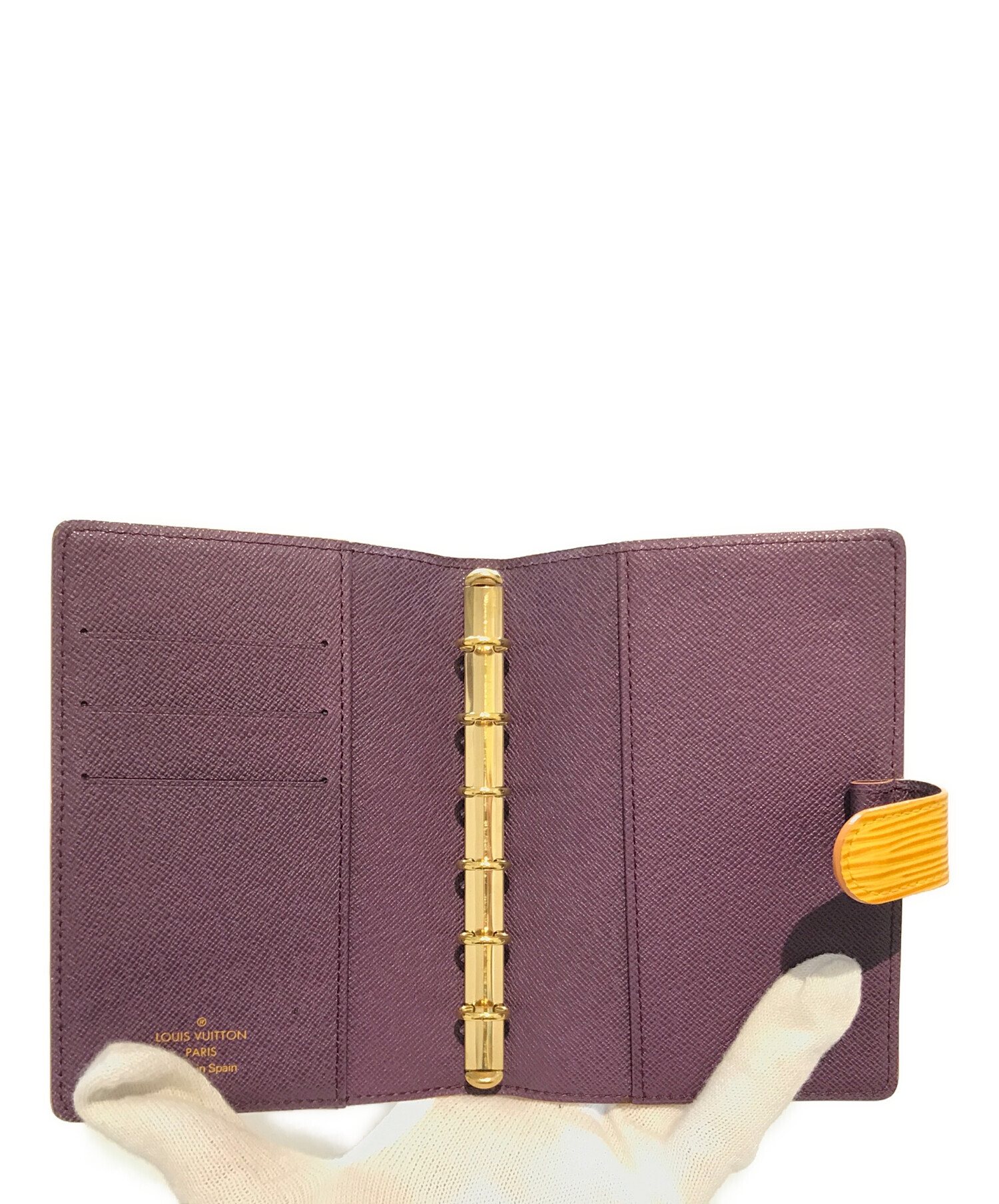 LV 手帳 LOUIS VUITTON(ルイヴィトン) 96's アジェンダPM 手帳カバー 96年製