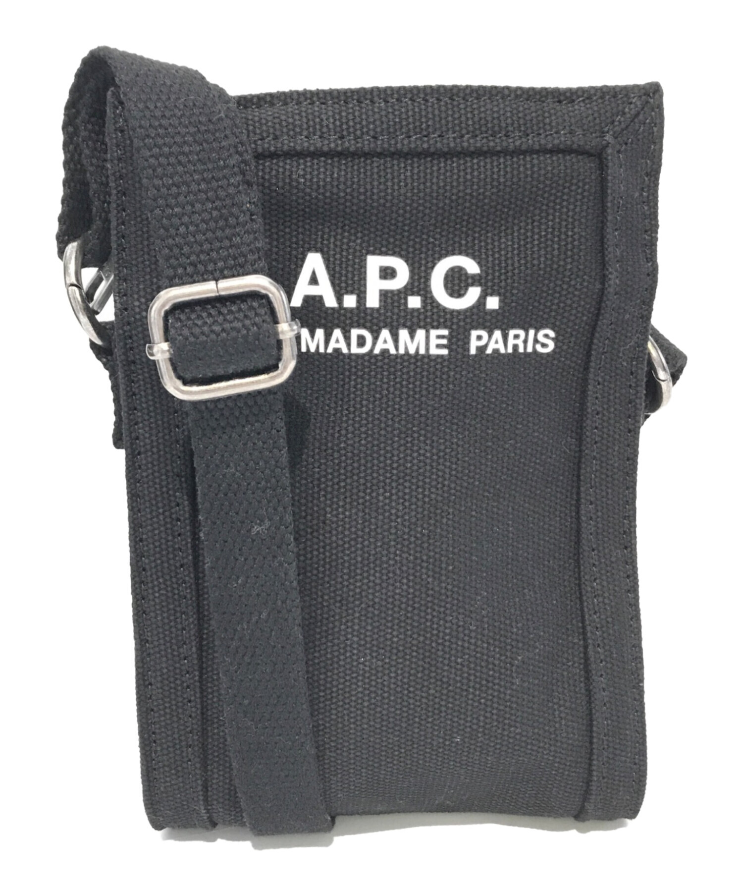 A.P.C. アーペーセー ショルダーバッグ  紺 【古着】【中古】【送料無料】 中古・古着通販】A.P.C. (アーペーセー) Recuperation ショルダー