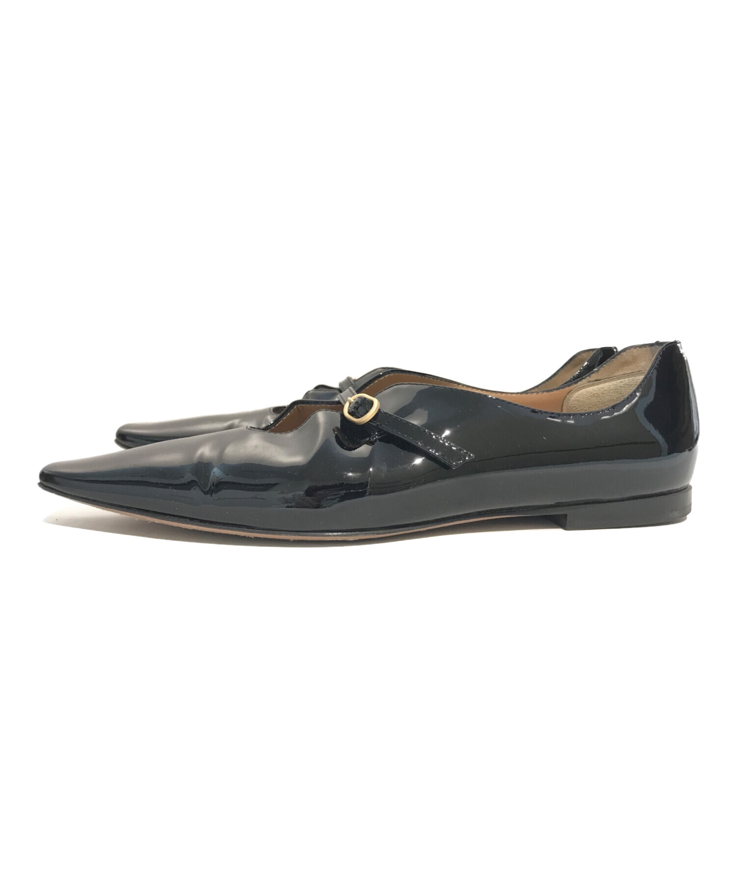 中古・古着通販】PELLICO (ペリーコ) DAMA FLAT ブラック サイズ:35 1 