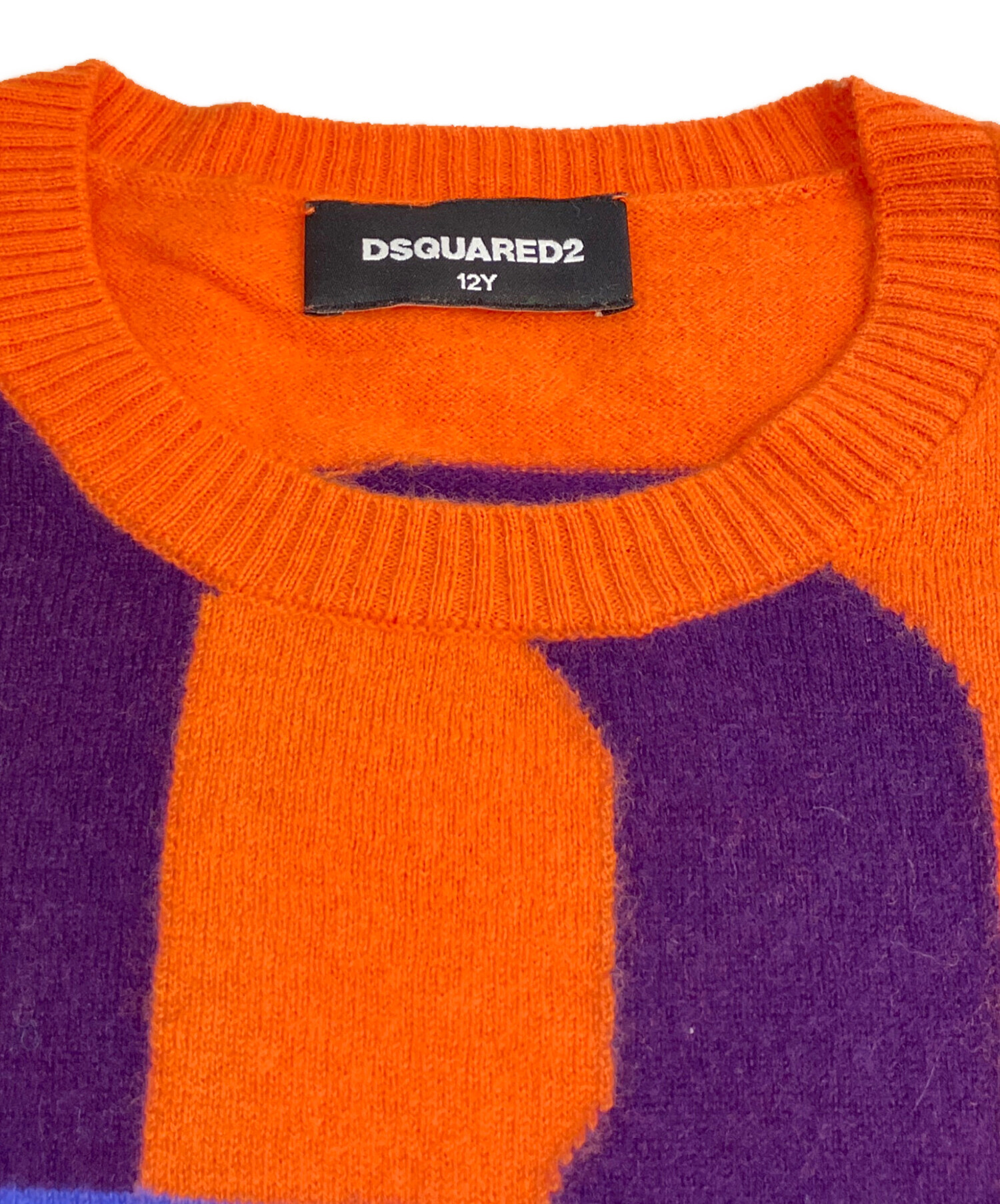中古・古着通販】DSQUARED2 (ディースクエアード) ニット マルチカラー